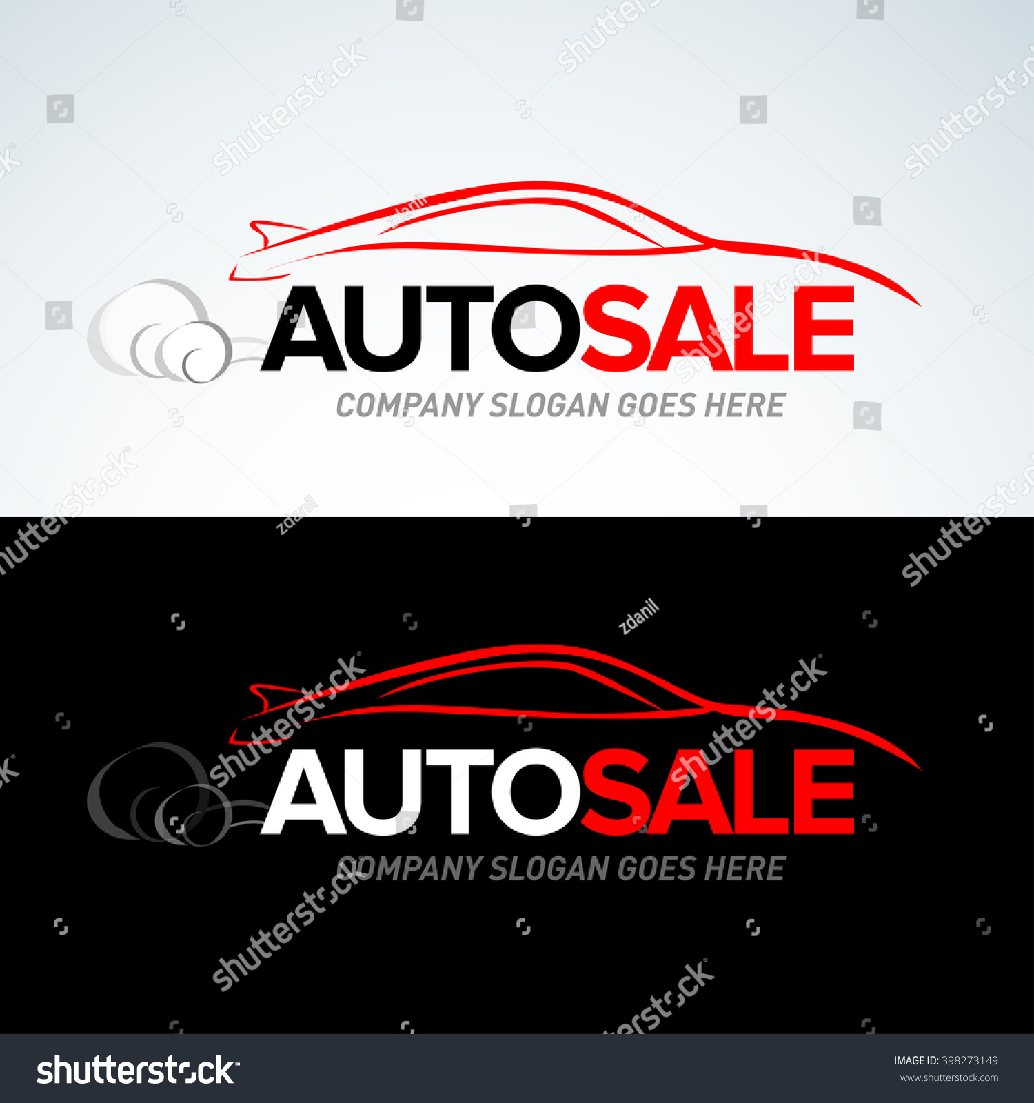Auto Logo Car Logotype Car Service stockvector (rechtenvrij) 398273149