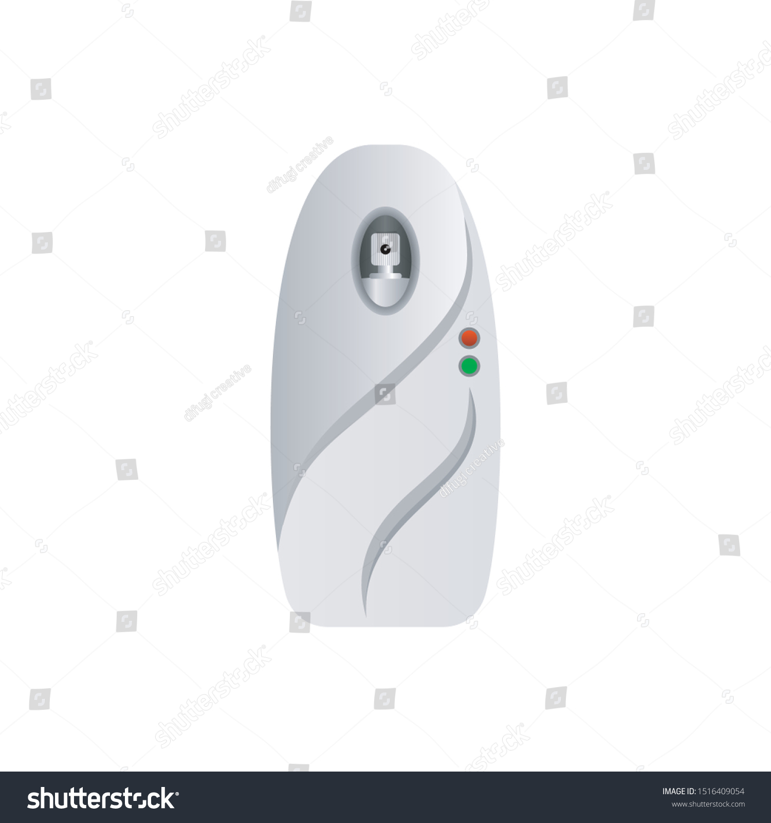 Automatic Spray Air Freshener Machine Room Stock Vector