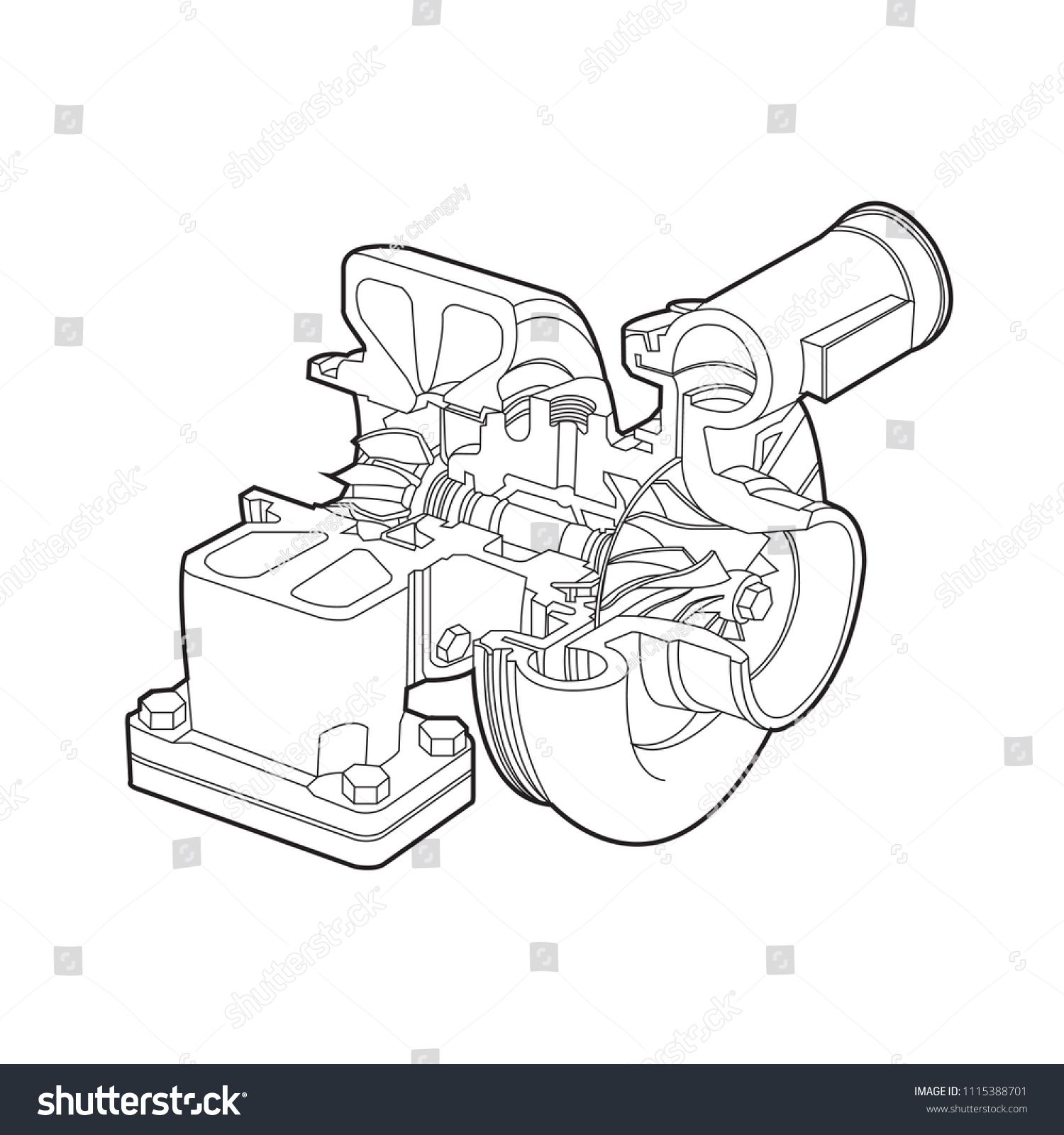 Turbo drawing Images, Stock Photos & Vectors Shutterstock