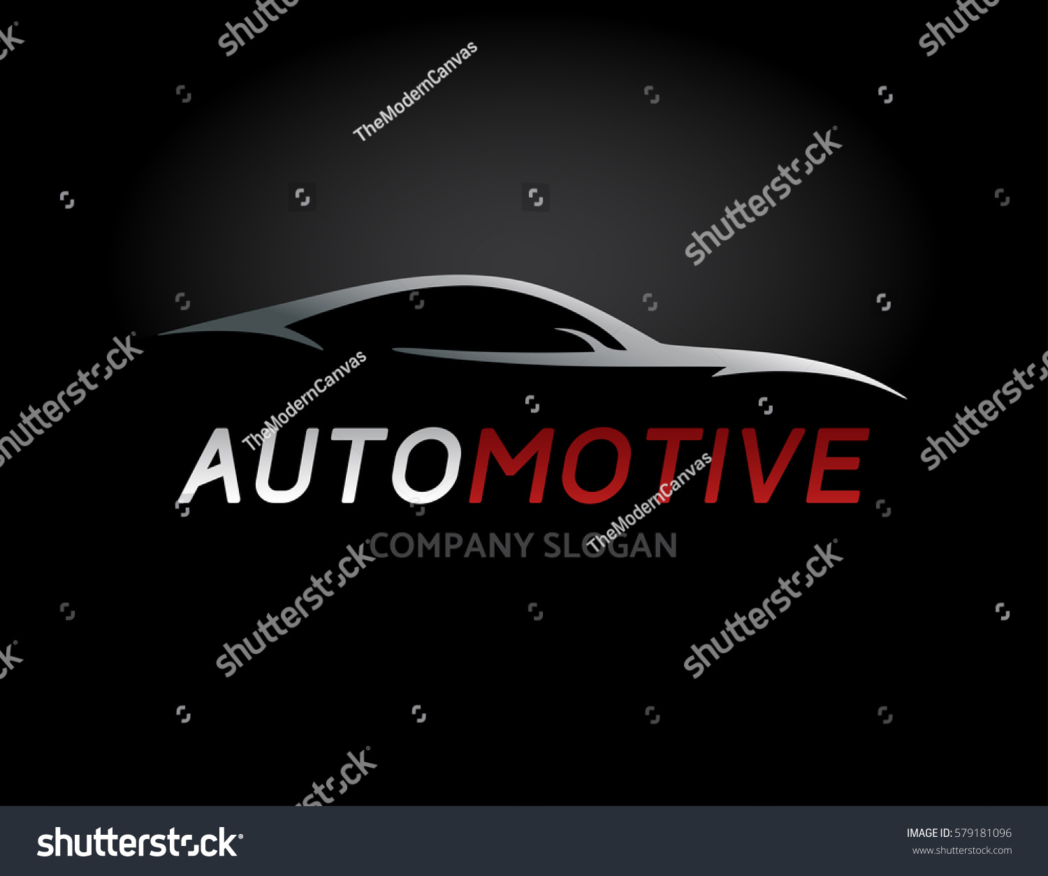 Automotive Car Logo Design Concept Sports Stock Vector (Royalty Free ...