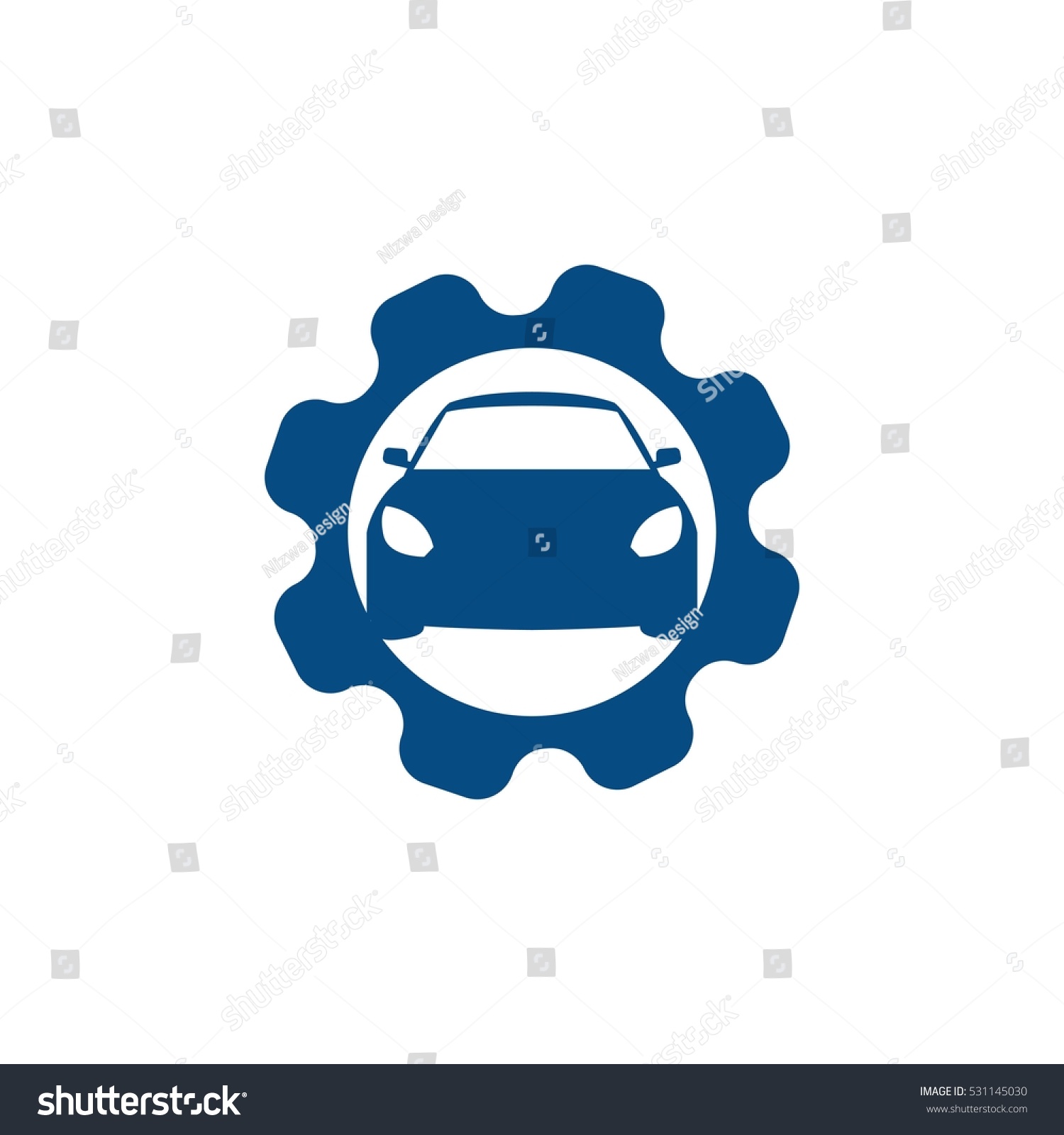 Automotive Gear Car Vector Logo Design Element - 531145030 : Shutterstock