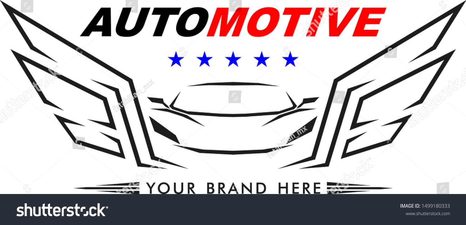 Automotive Sport Car Wing Vector Logo Stock Vector Royalty Free Automotive Sport Car Wing Vector Logo Stock Vector Royalty Free