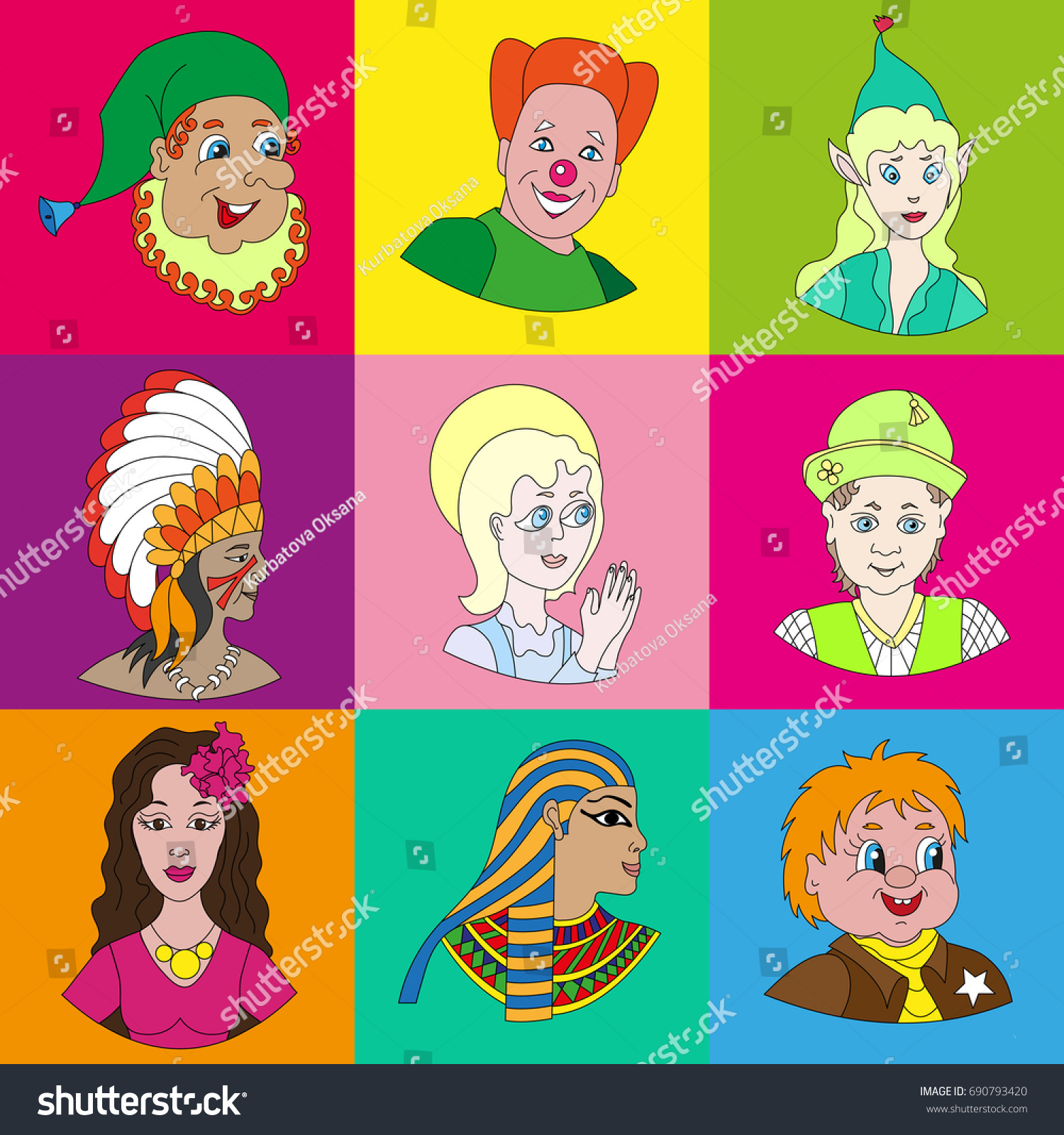 Avatar Profile Icon Set Set People Stock Vector Royalty Free 690793420 Shutterstock Avatar Profile Icon Set Set People Stock Vector Royalty Free 690793420 Shutterstock