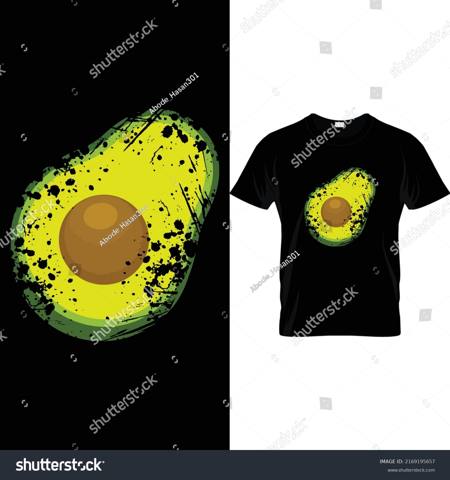 SVG of Avocado lover t shirt design svg