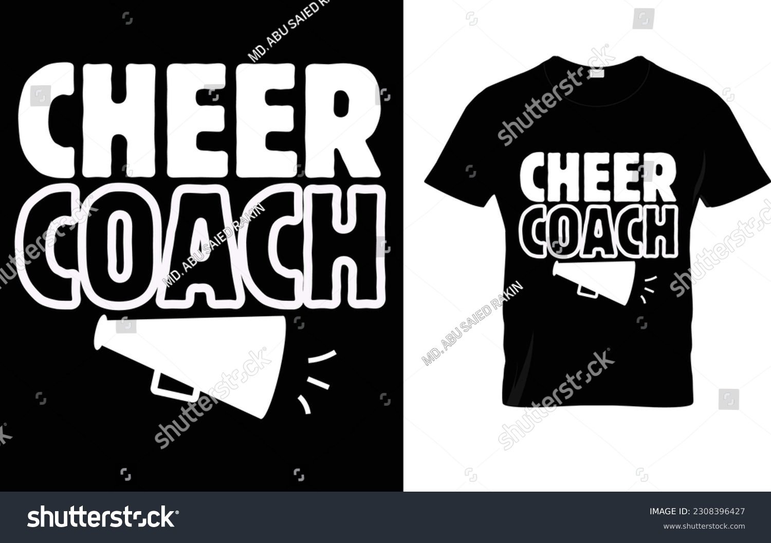 SVG of Awesome Cheer Coach Gift T-Shirt svg
