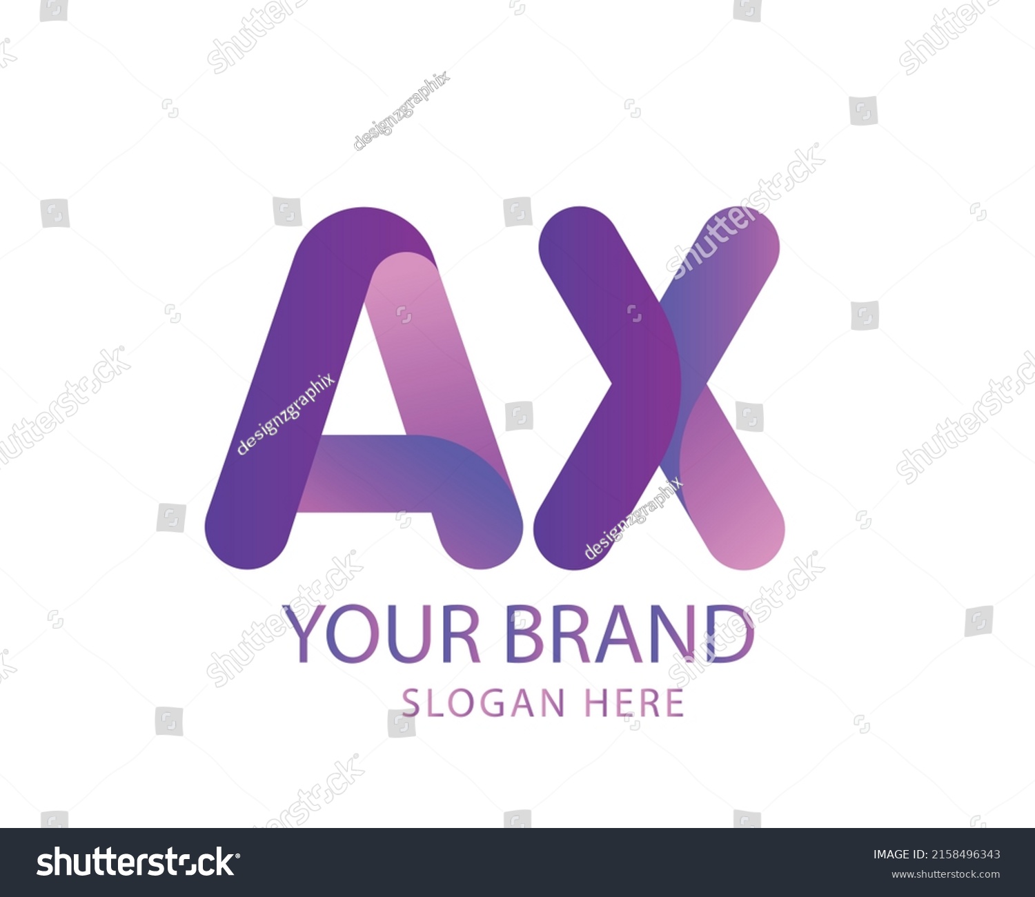 ax-letter-rounded-font-vector-alphabet-stock-vector-royalty-free