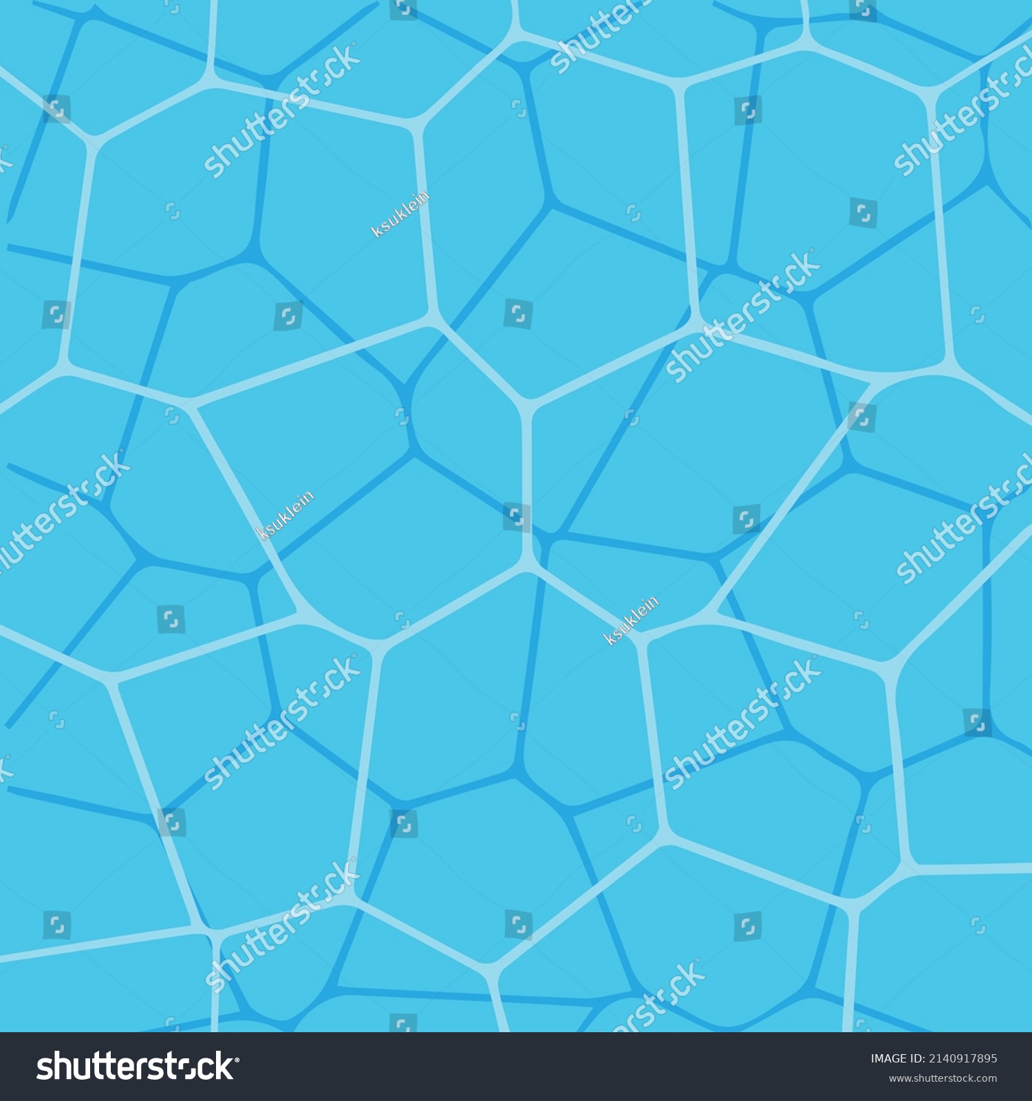 Azure Shining Water Surface Seamless Pattern Stock Vector (royalty Free 