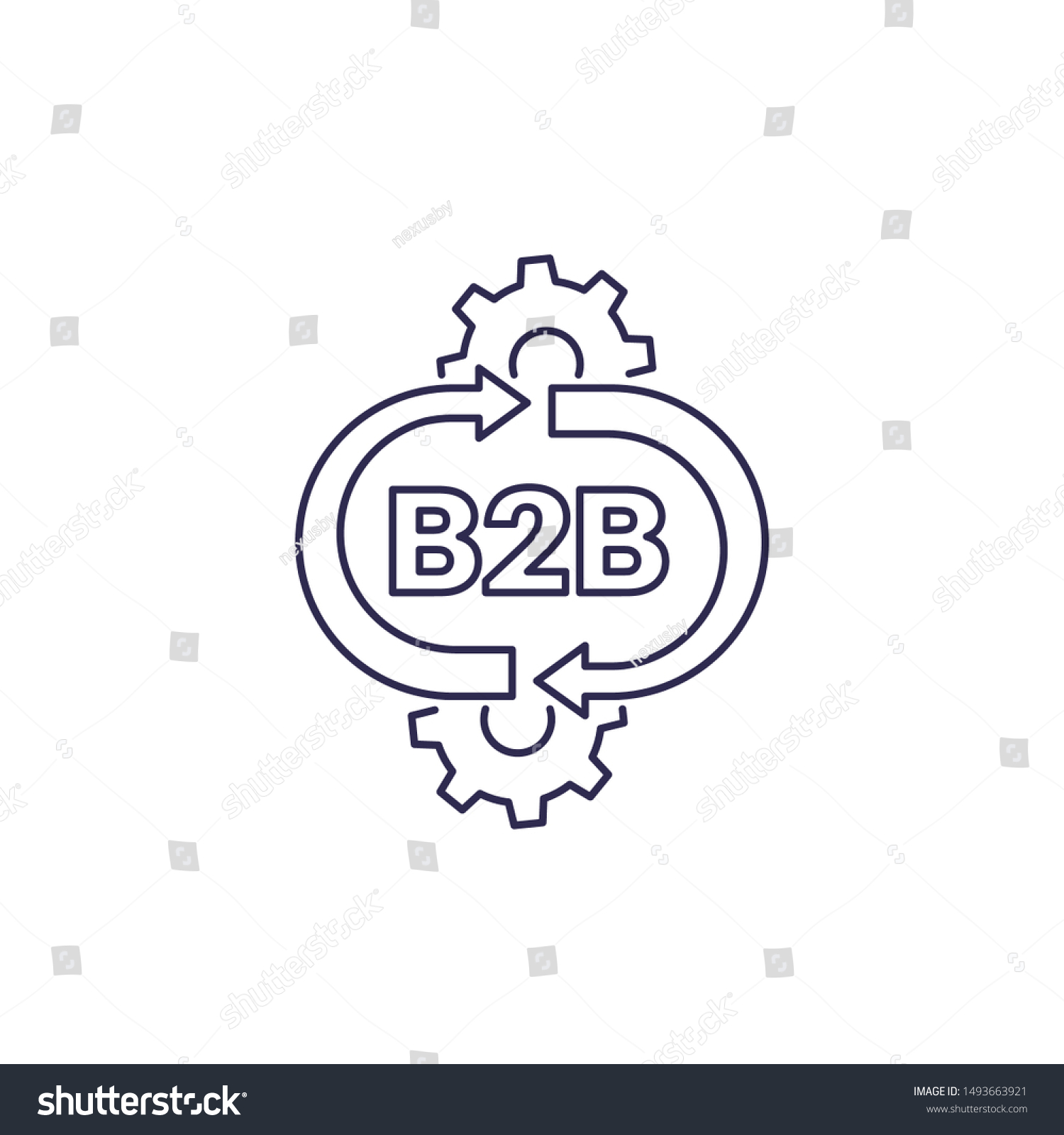 1,497 B2b Services Icon Images, Stock Photos & Vectors | Shutterstock