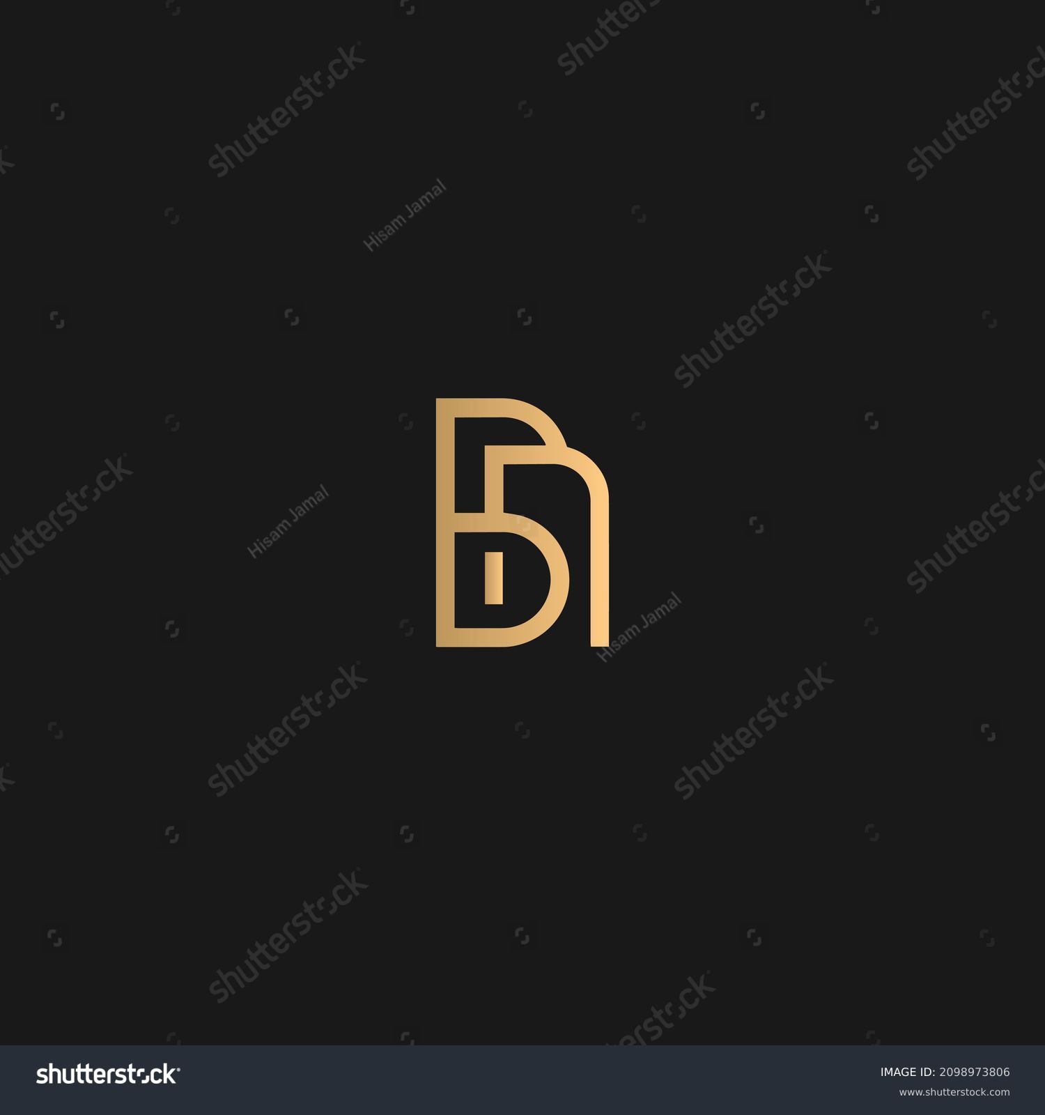 Ba Letter Business Logo Ba Initial Stock Vector (Royalty Free ...