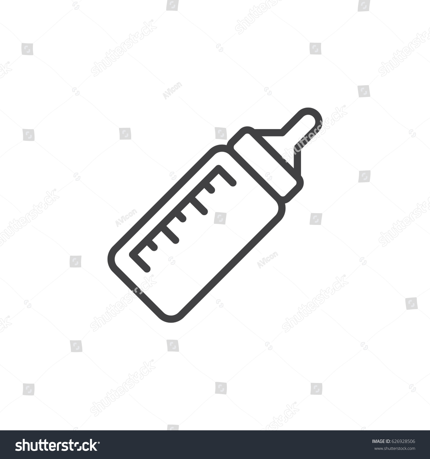 Free Free 262 Outline Baby Bottle Svg SVG PNG EPS DXF File