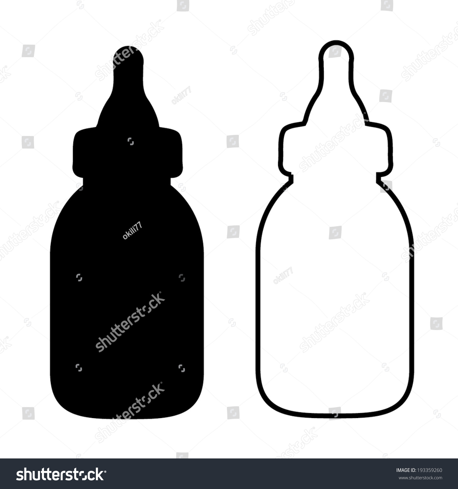 Free Free 109 Outline Baby Bottle Svg SVG PNG EPS DXF File