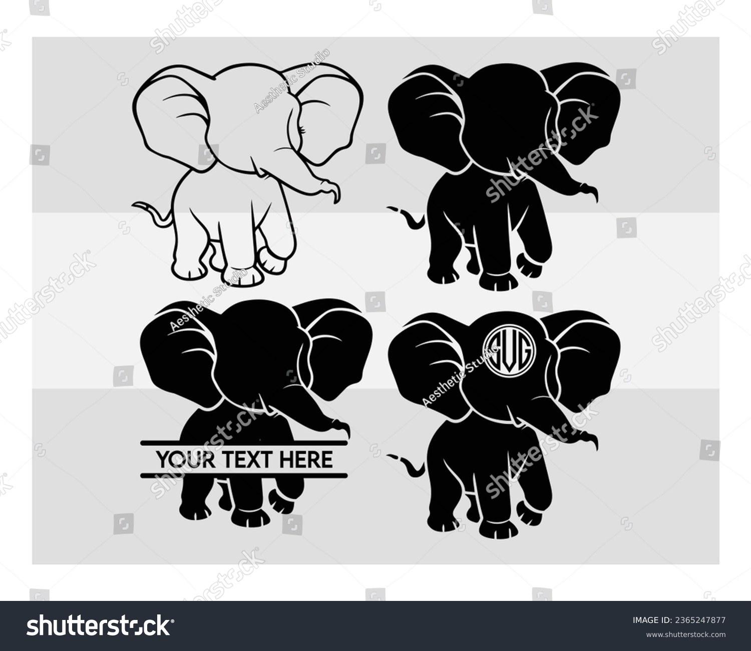 SVG of Baby Elephant Svg, Bundle, Baby Elephant Baby, Elephant Silhouette, Cute Elephant Svg, Animal Svg, Animal Silhouette, Clipart, Baby Shower, Vcetor, Outline, Eps svg