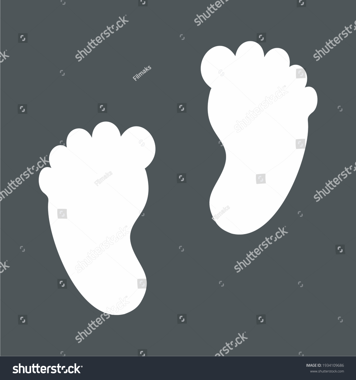 SVG of Baby foot quality vector illustration cut svg