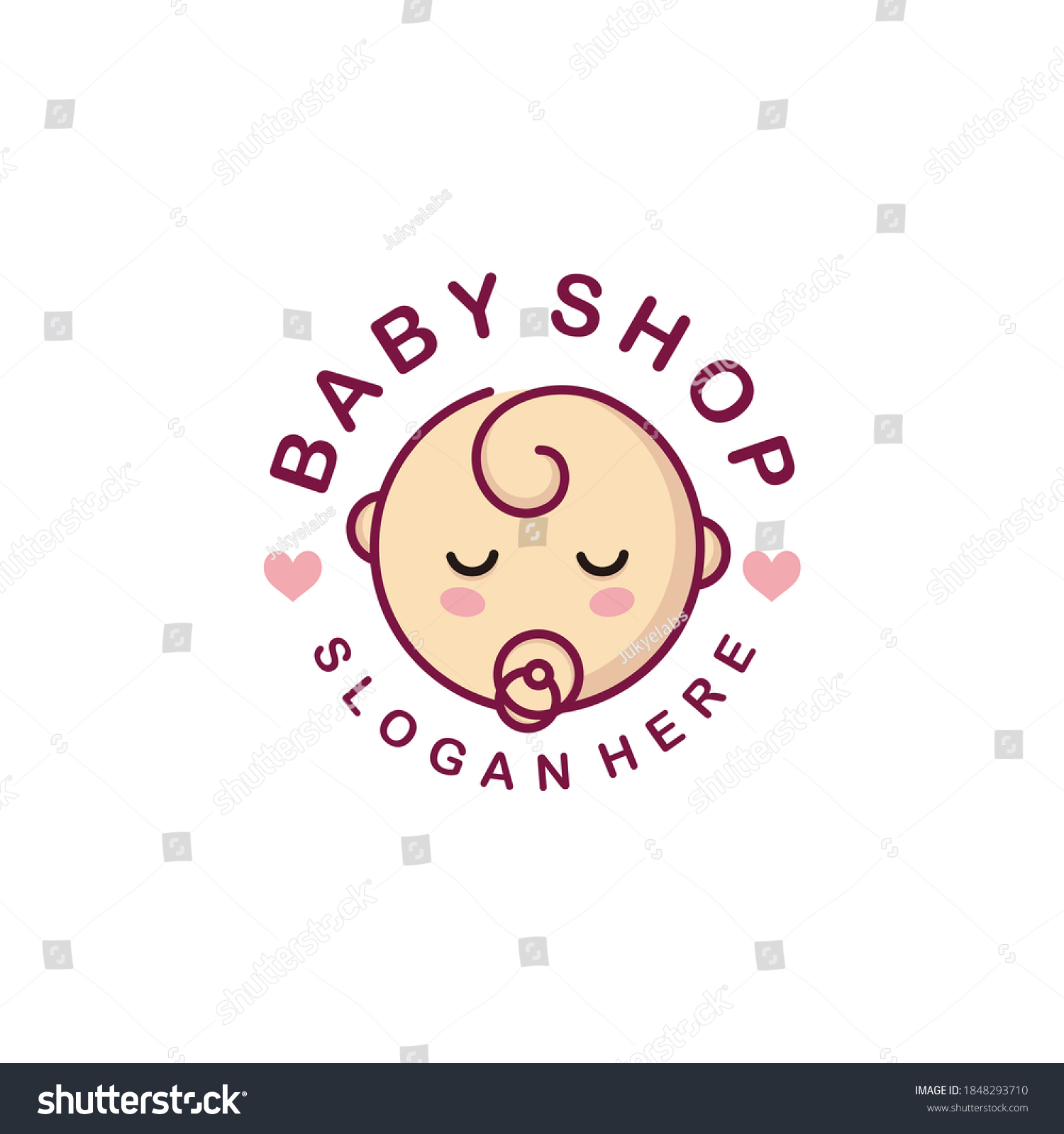 Baby Shop Baby Store Baby Stuff Stock Vector (Royalty Free) 1848293710 ...