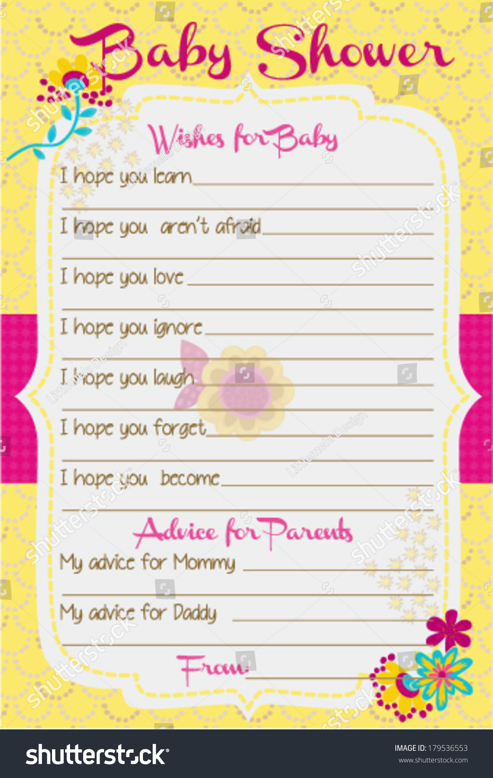 Baby Shower Wish Advice Bouquet Stock Vector 179536553 Shutterstock Stock Vector Baby Shower Wish And Advice Bouquet 179536553 Baby Shower Wish Advice Bouquet 179536553