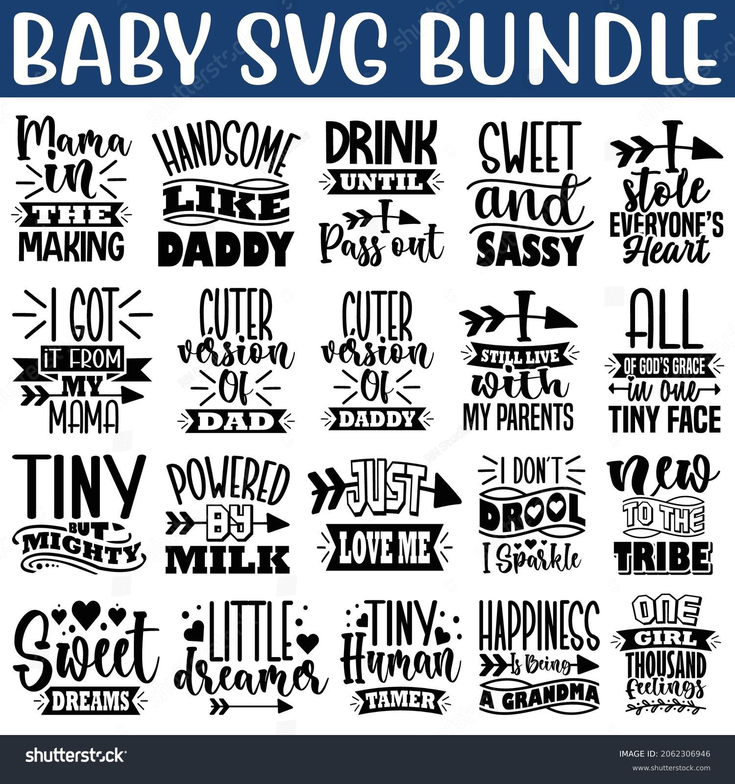 SVG of Baby SVG Bundle.Baby T-shirt Design SVG Bundle. svg