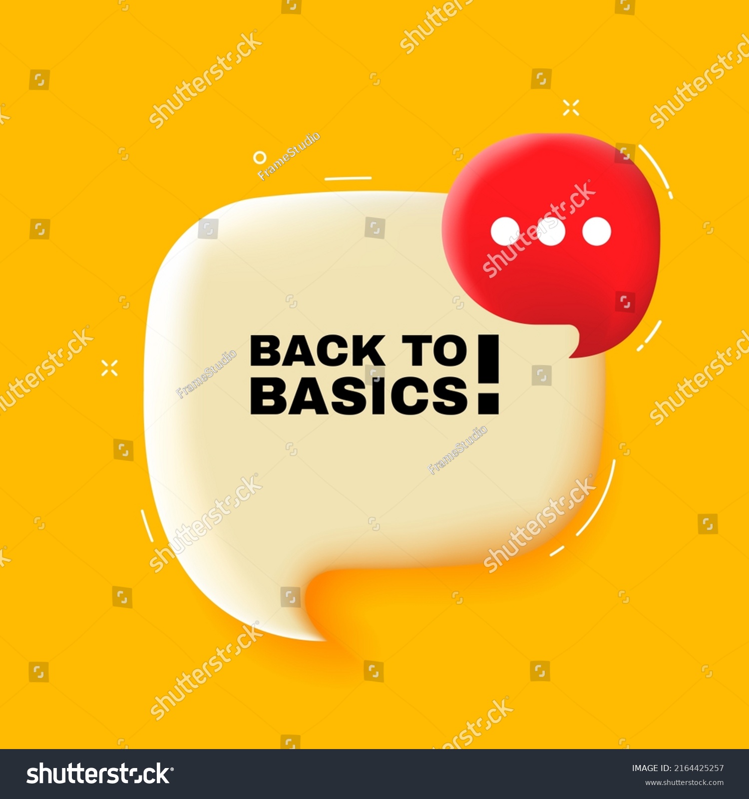 back-basics-speech-bubble-back-basics-stock-vector-royalty-free