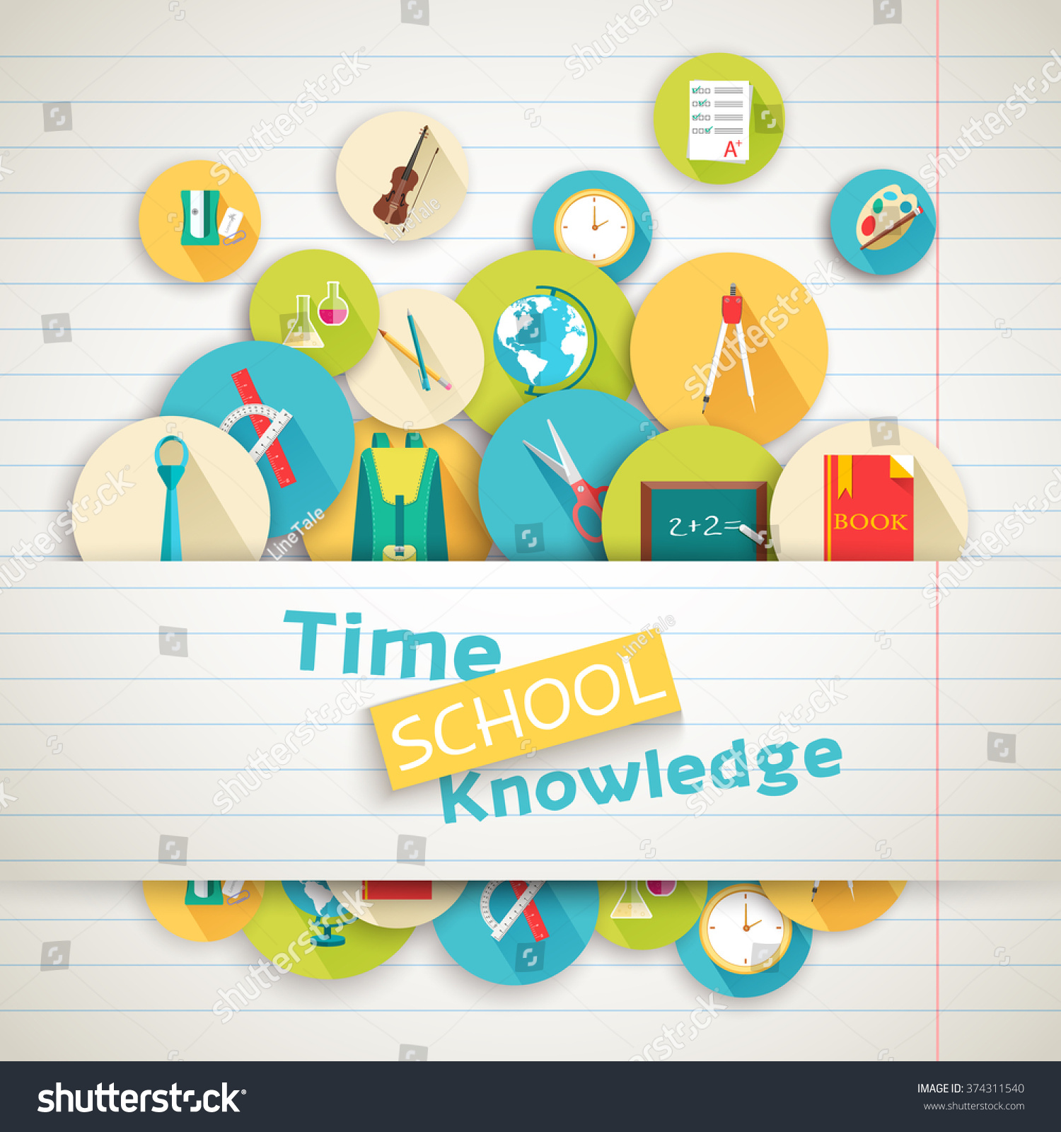 back school education vector art icons stock vector royalty free 374311540 https www shutterstock com image vector back school education vector art icons 374311540