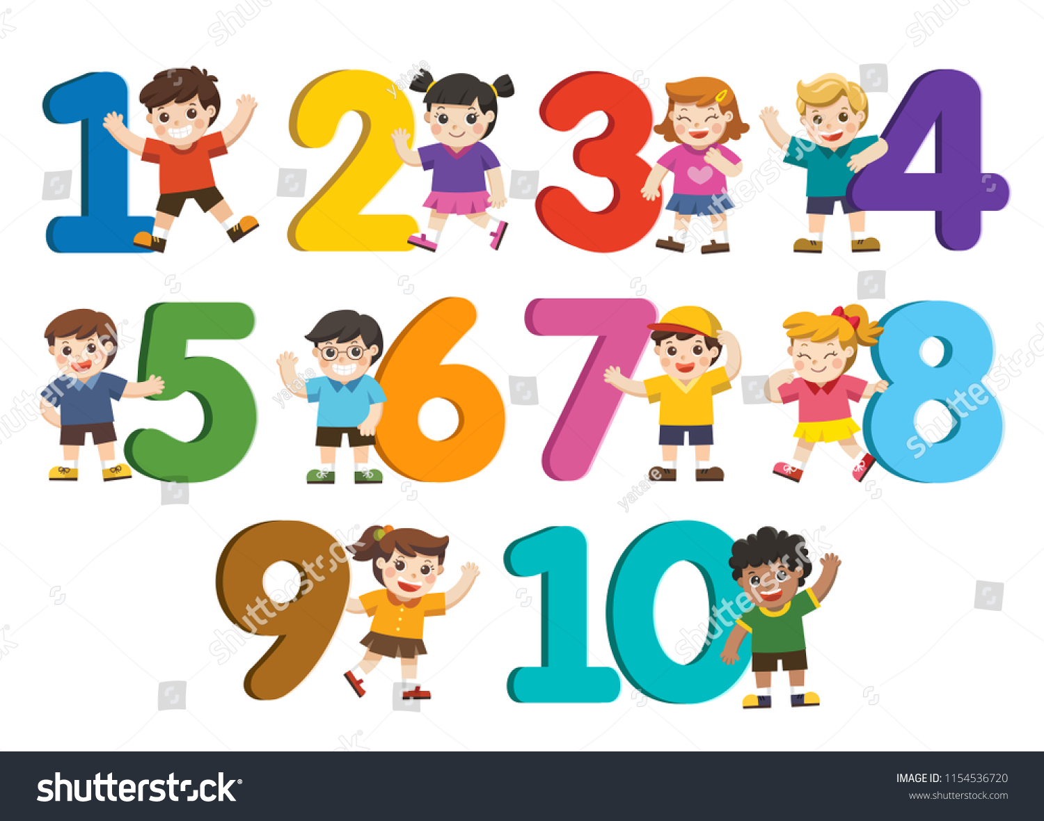 Back School Vector Illustration Set School Stock Vector (Royalty Free ...