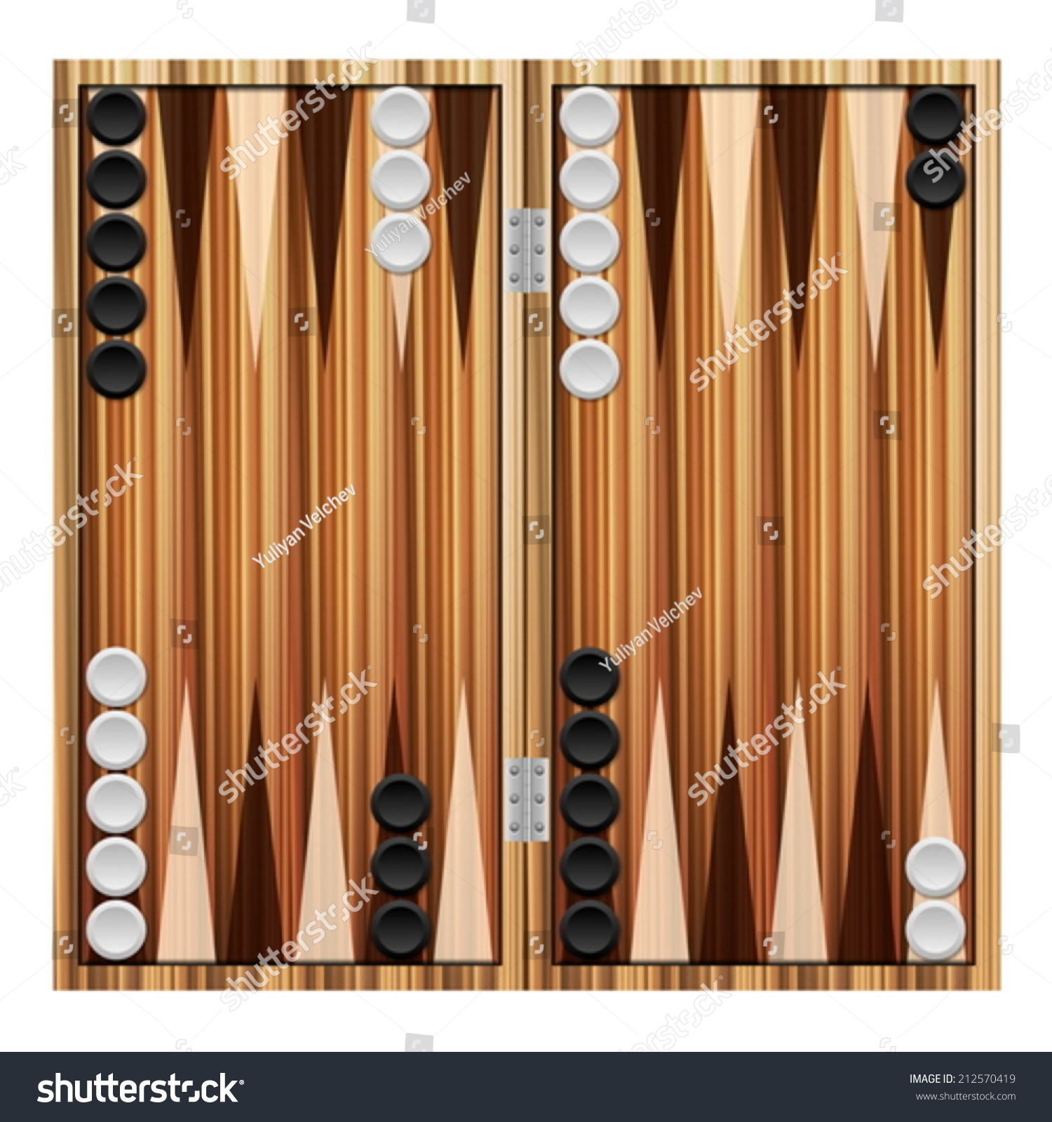 SVG of Backgammon on a white background. Vector illustration. svg