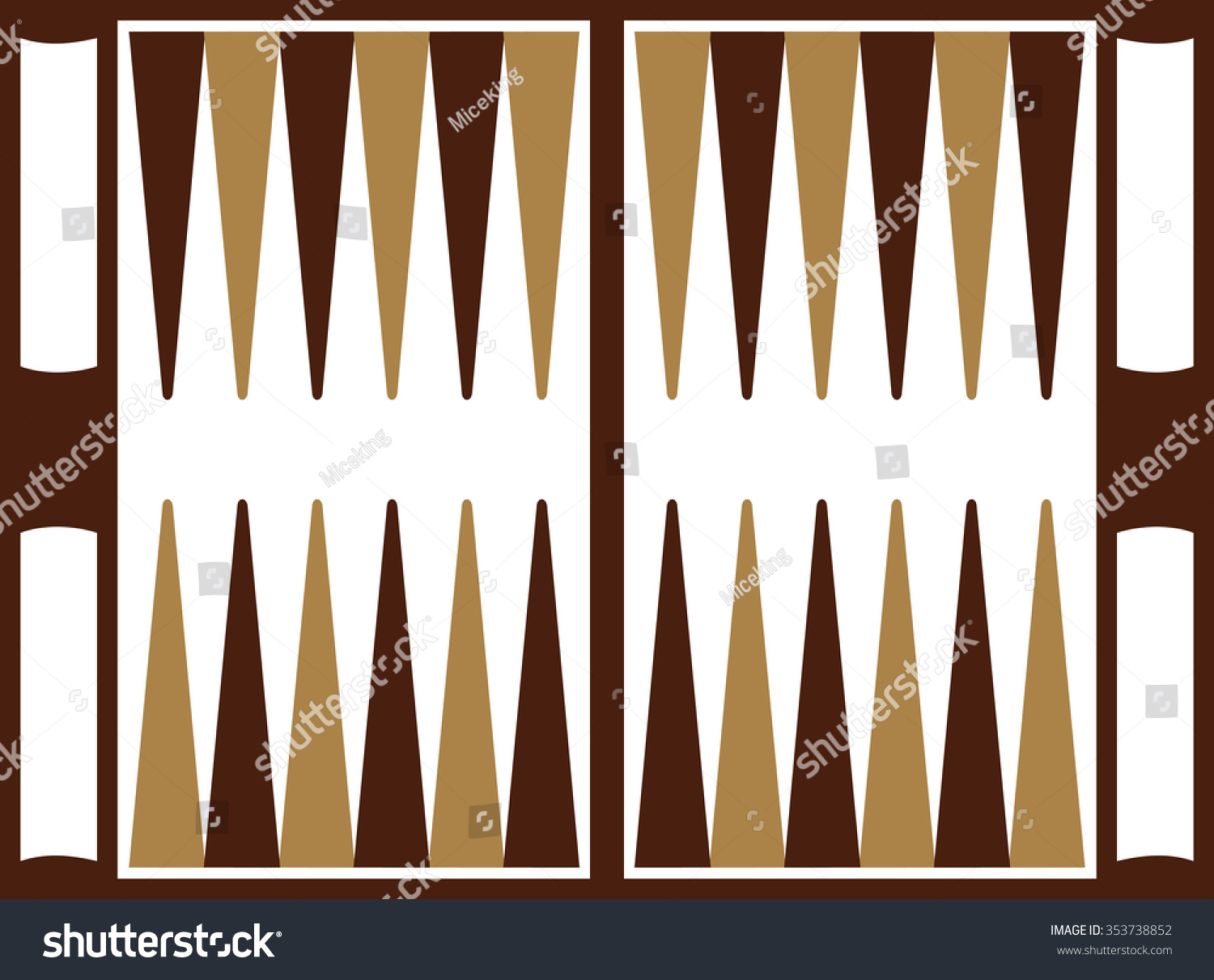 SVG of Backgammon wooden board svg