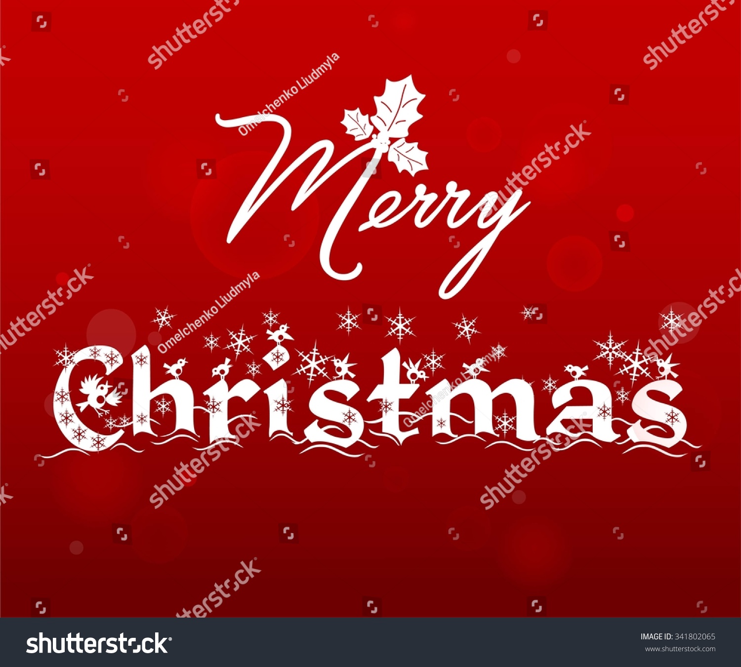 Background For Christmas. Red Stock Vector Illustration 341802065 : Shutterstock