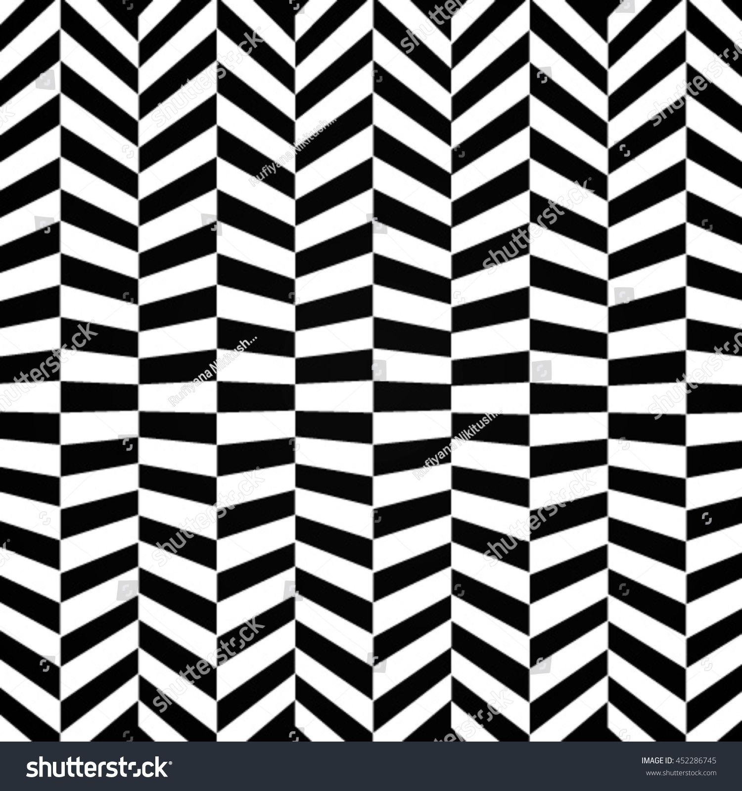 Background Of Black And White Stripes. Abstraction Stock Vector