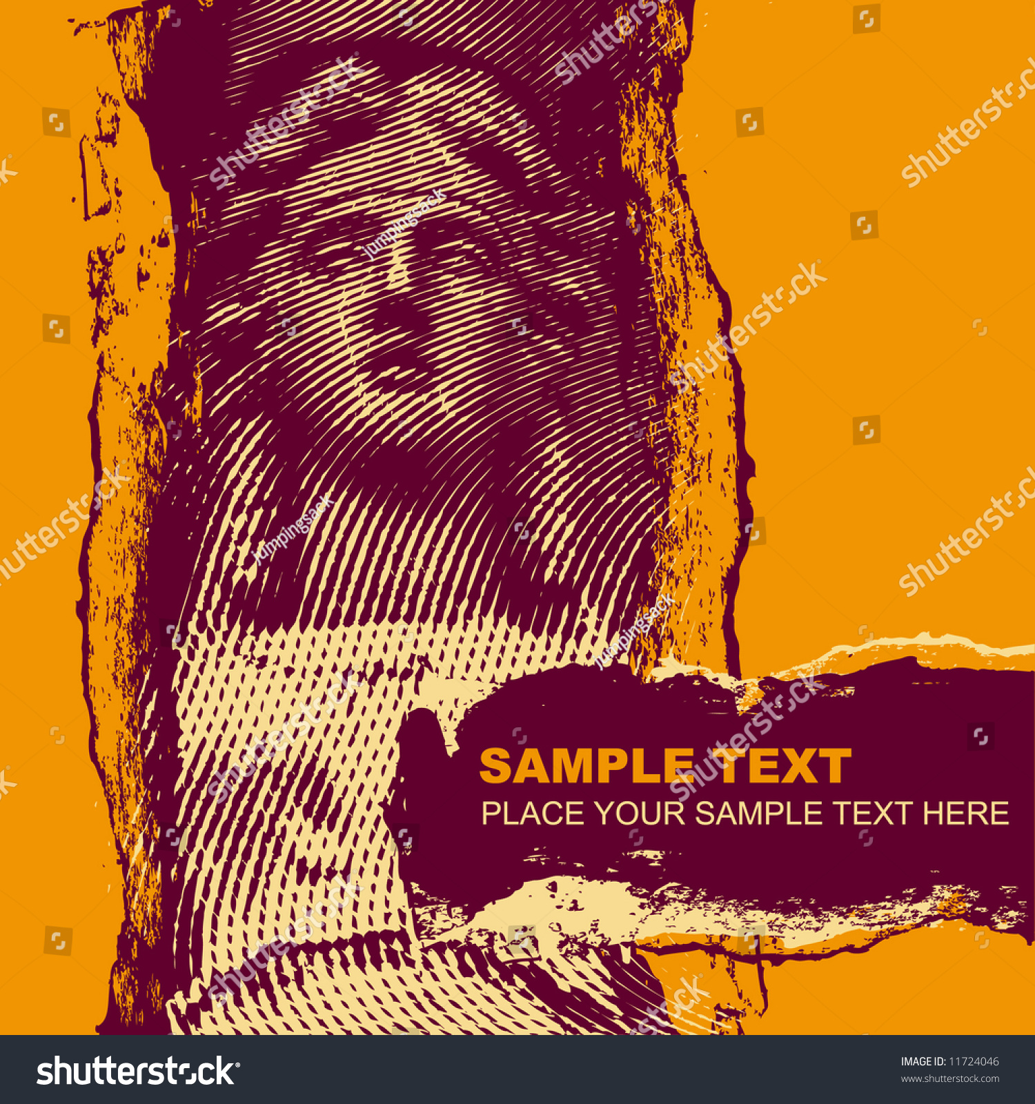Background Classical Sculpture Vector Illustration Stock Vector (Royalty Free) 11724046