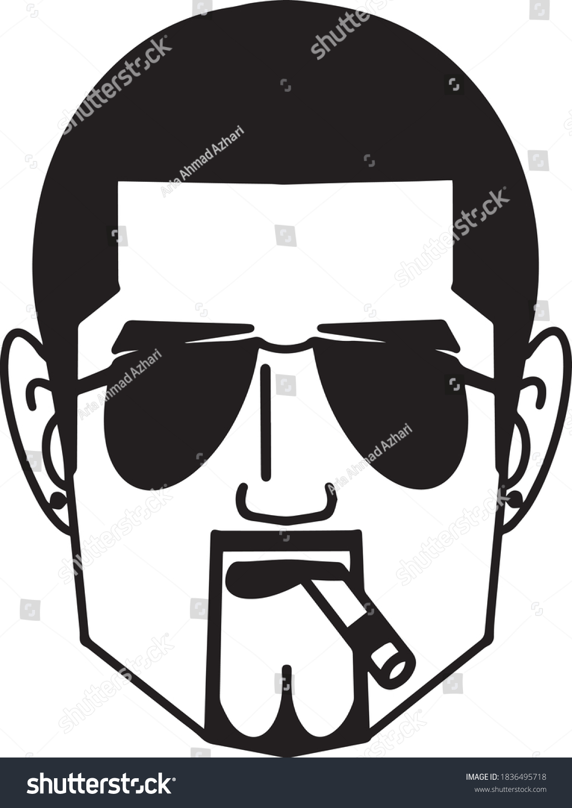 SVG of Bad boy logo, illustration icon bad boy vector svg