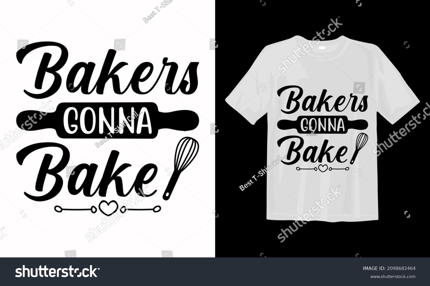 SVG of Bakers gonna bake svg t-shirt svg
