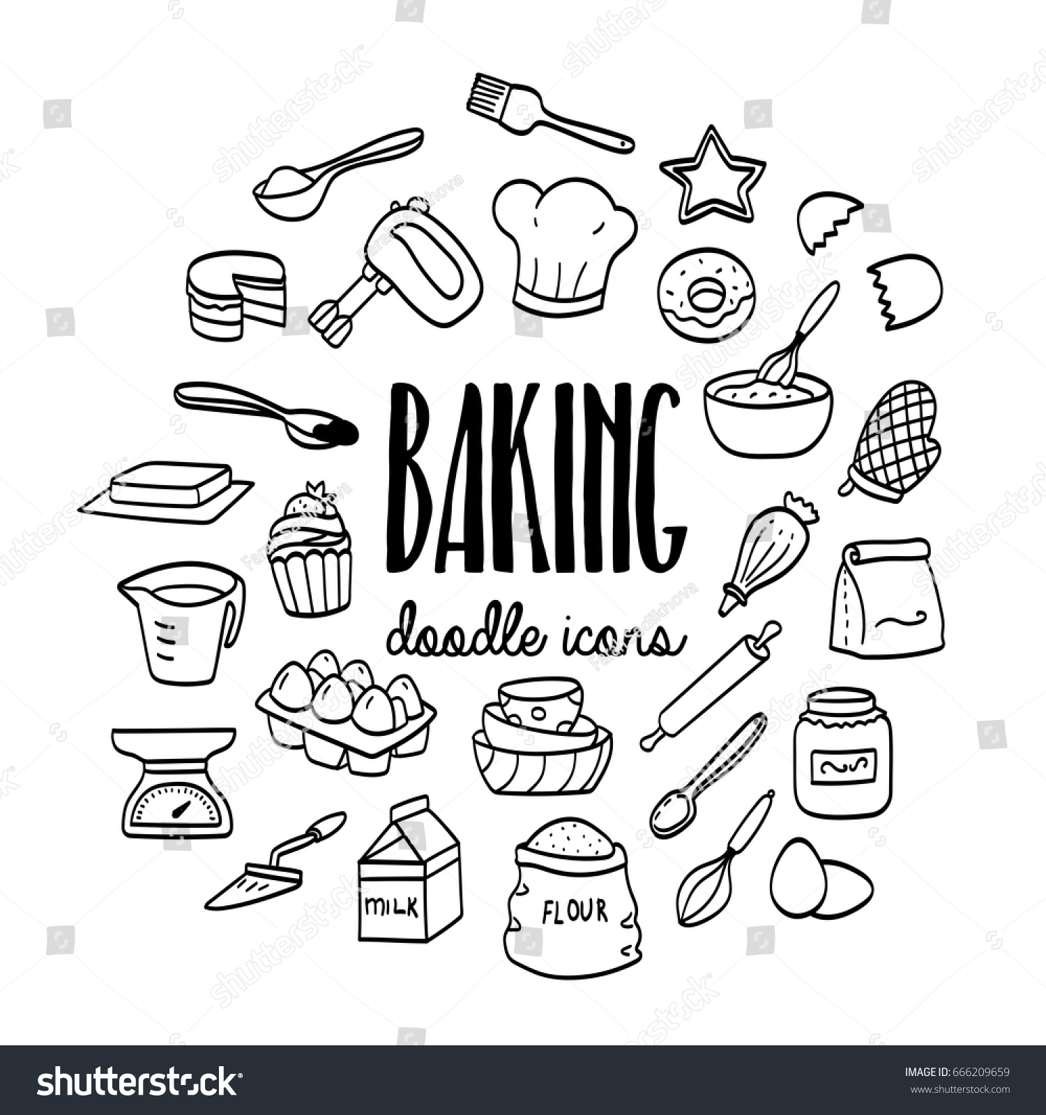 52,486 Doodle Bake Images, Stock Photos & Vectors 