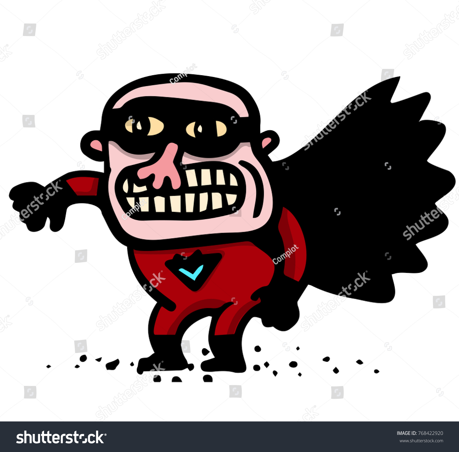 bald super hero ez canvas