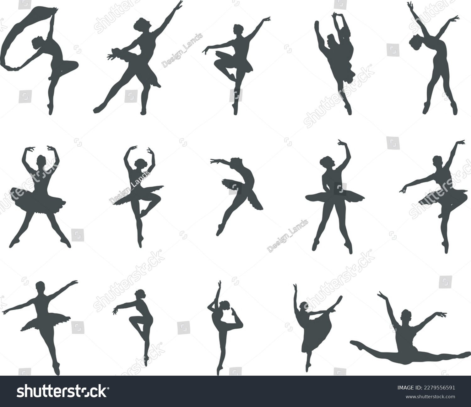 SVG of Ballerina silhouette, Ballerina silhouettes, Ballerina SVG, Ballerina vector svg