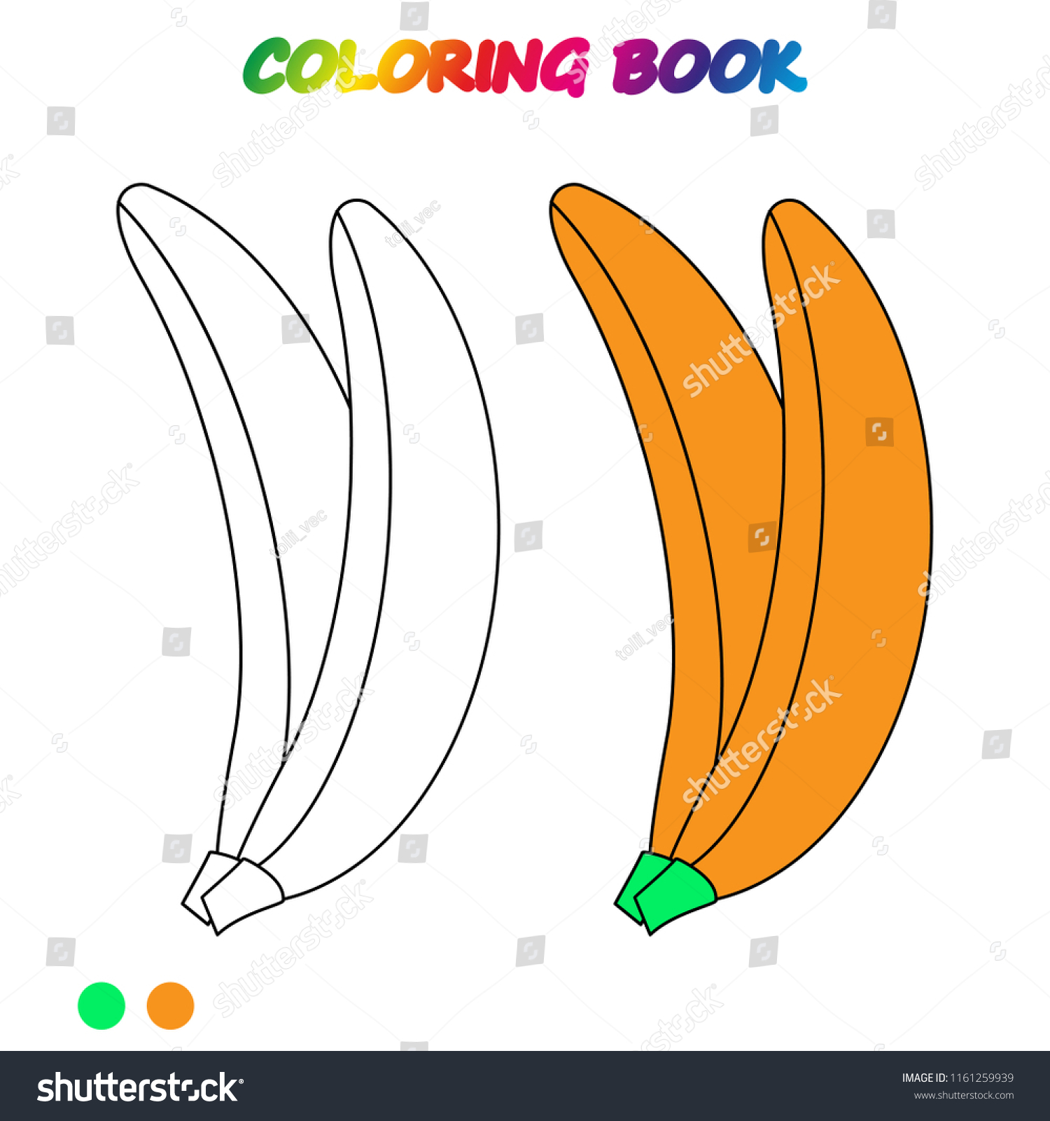 64 Coloring Book Pages Of Bananas  Latest HD