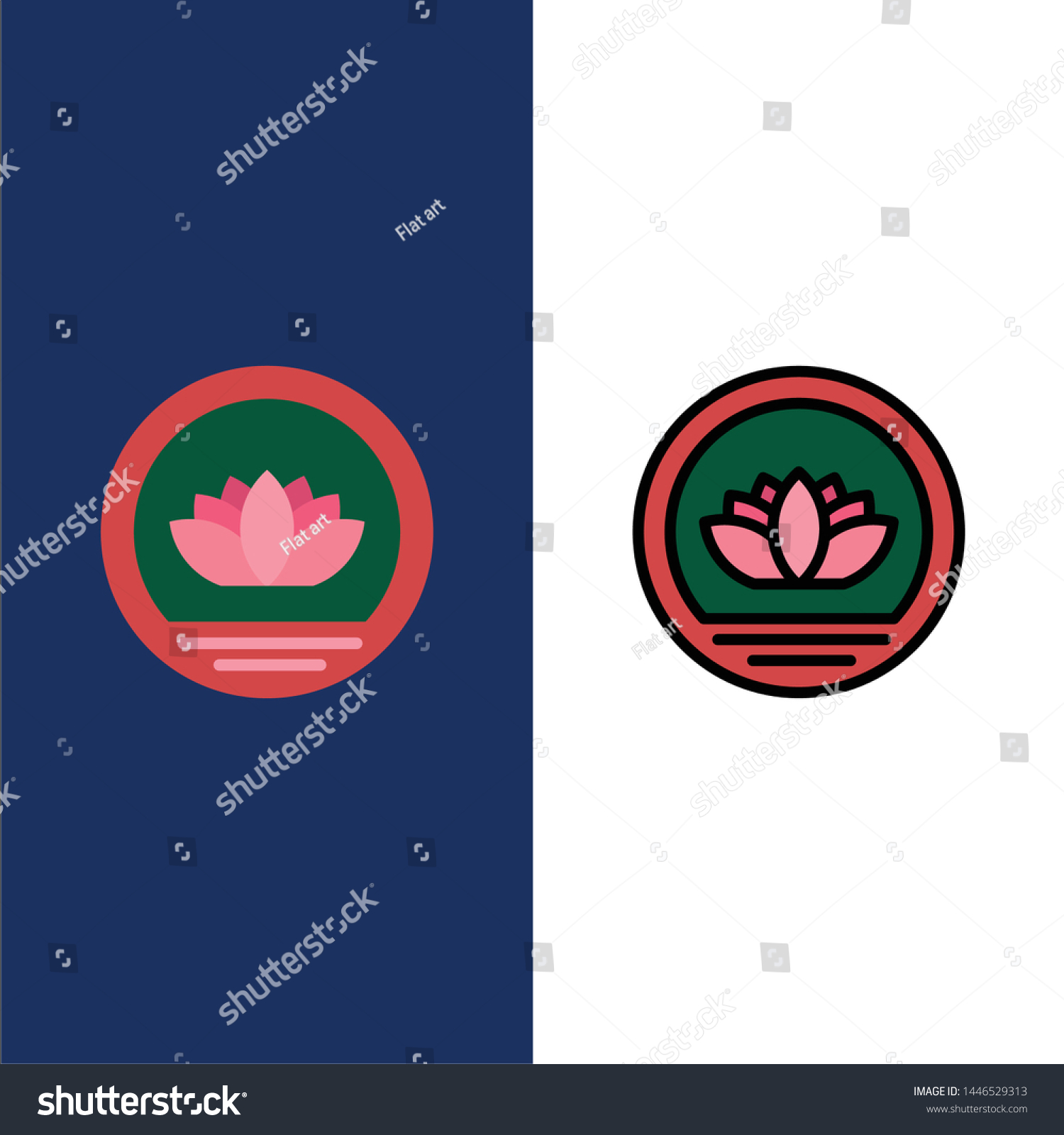 SVG of Bangladesh, Bangladeshi, Coin, Coins  Icons. Flat and Line Filled Icon Set Vector Blue Background svg