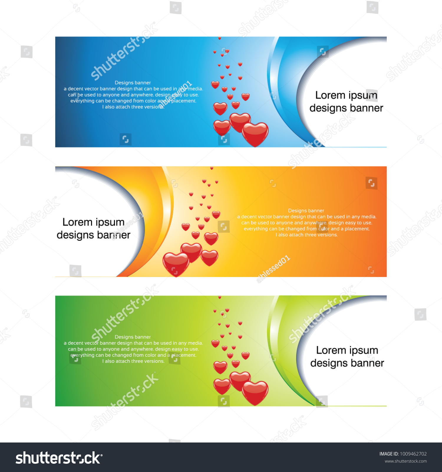 Banner Designs Template Stock Vector (Royalty Free) 1009462702