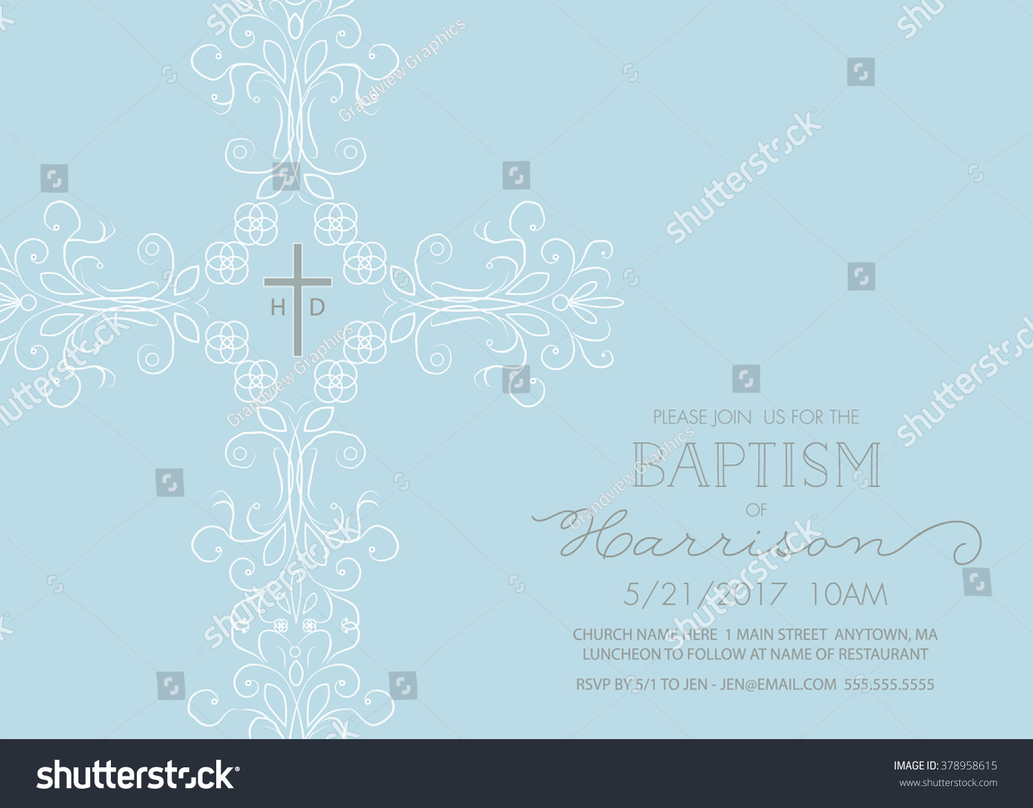 baptism christening first holy communion invitation stock vector first communion invitations template