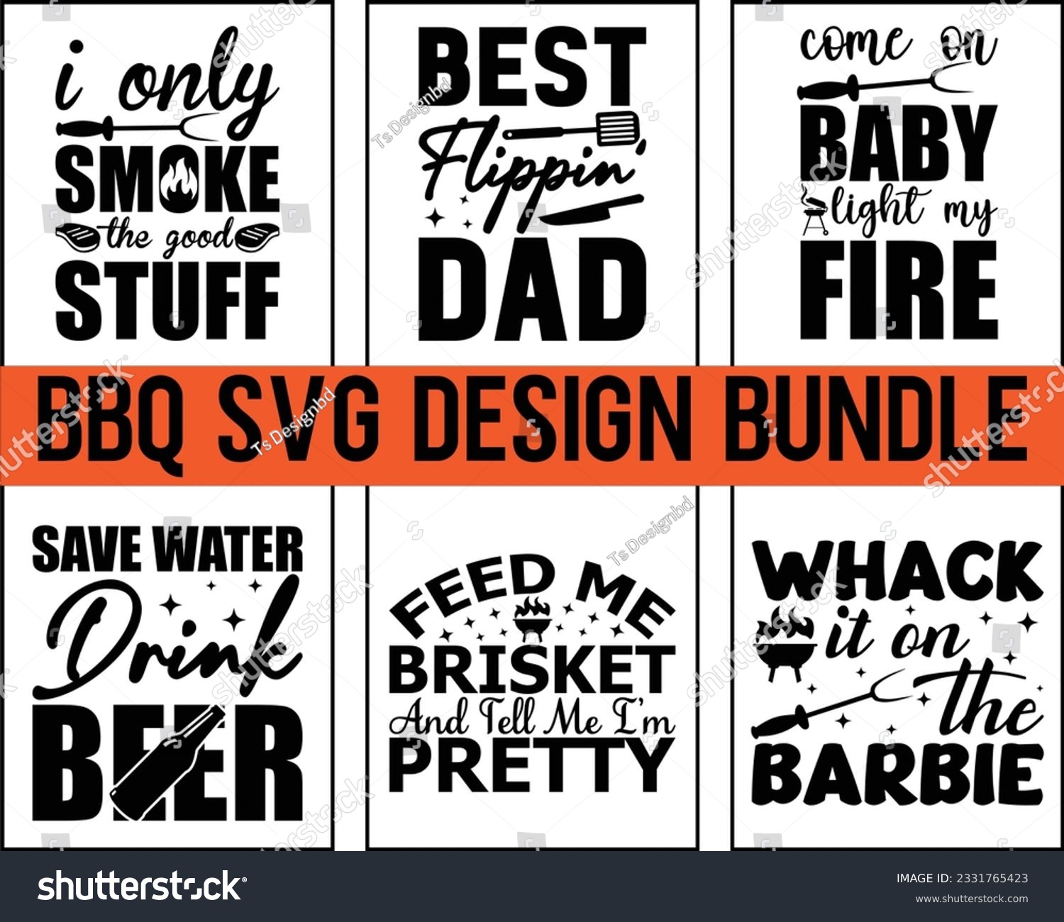 SVG of Barbecue svg Design Bundle,Bbq Svg Bundle,BBQ SVG design and craft files, Barbeque party,Funny BBQ,bar-b-q,kitchen, master,food,beer,Svg Bundle svg