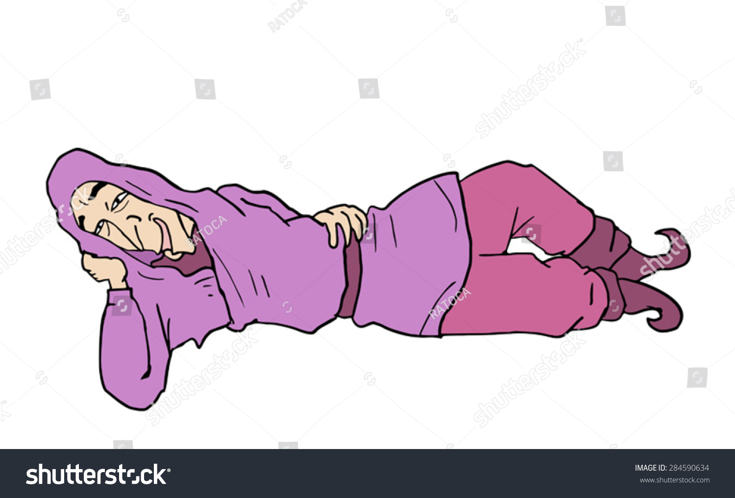 Bard Character Draw Stock Vector (Royalty Free) 284590634 | Shutterstock