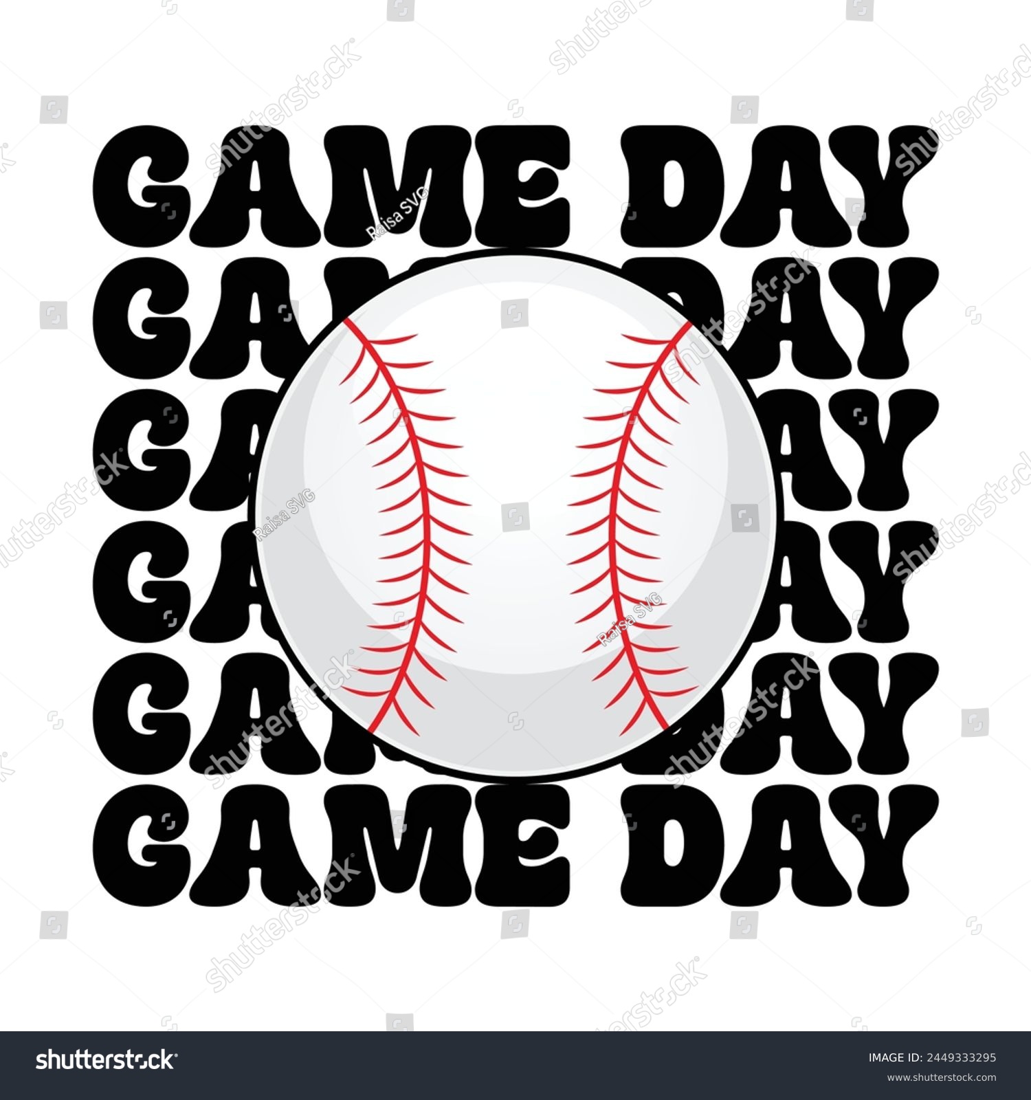 SVG of Baseball Grandma t shirt design  svg