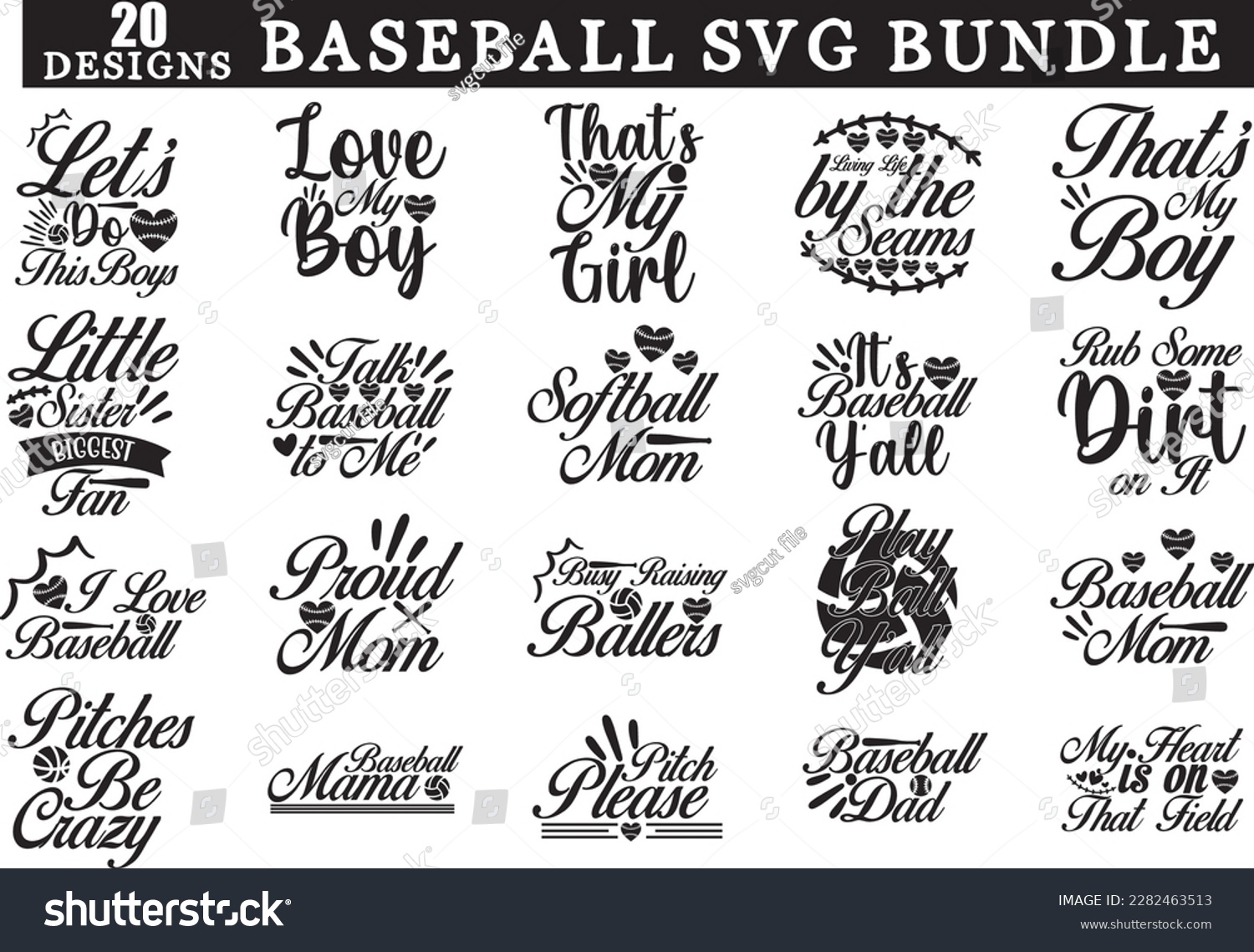 SVG of Baseball SVG bundle, Baseball Mom SVG Bundle svg
