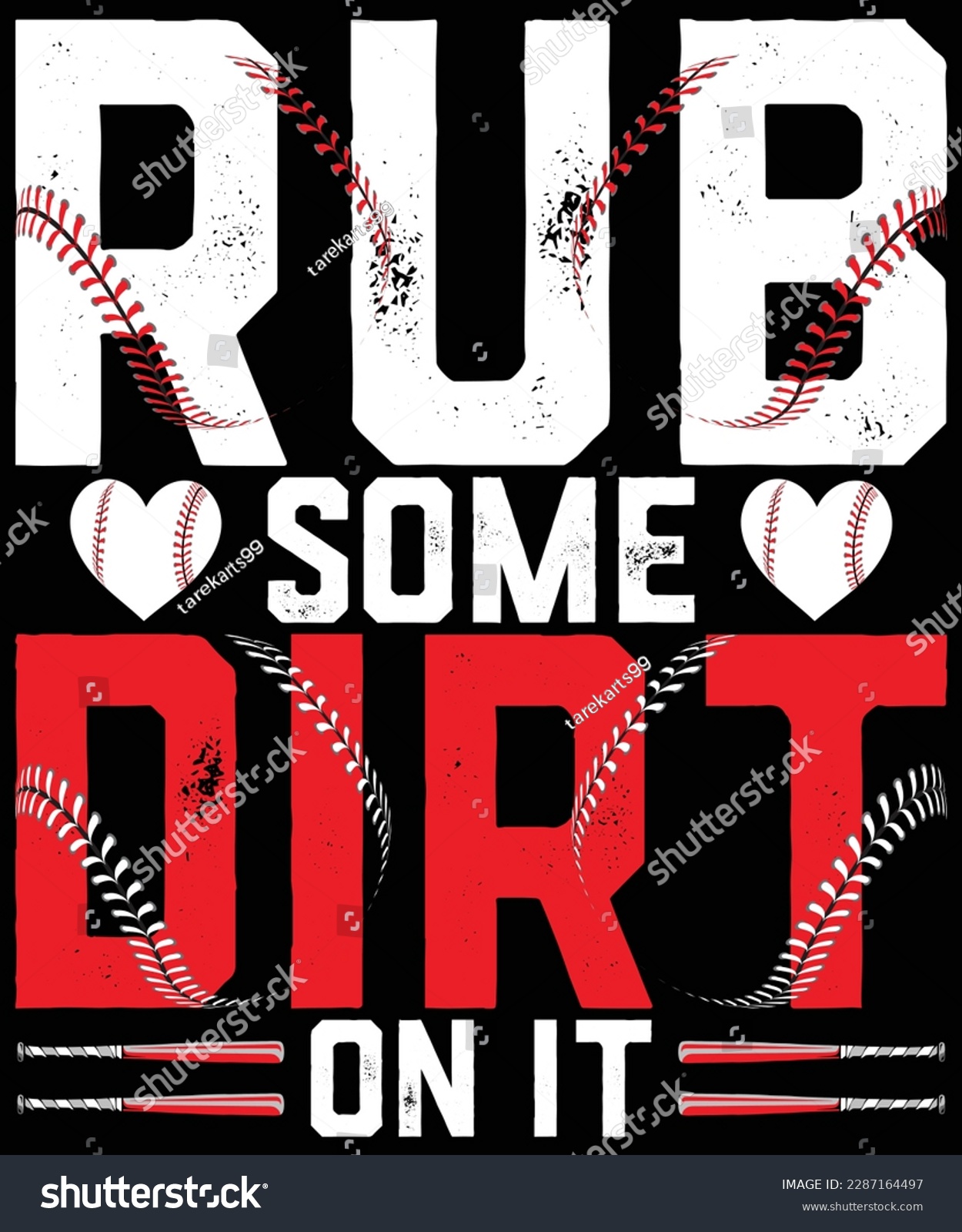 SVG of Baseball T-shirt Design Rub Some Dirt On It Baseball Graphic Cute T-Shirt Women’s Letter Printed Softball Tees Casual Sports Tops T-Shirt design, Posters, Greeting Cards, Textiles, and Sticker Vector svg