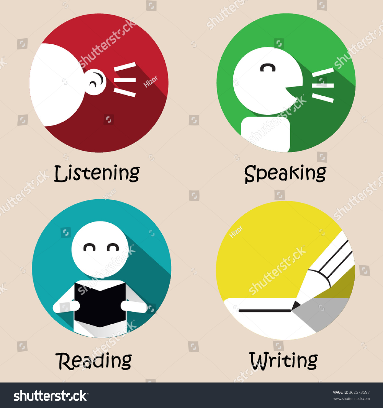 Reading writing and speaking skills