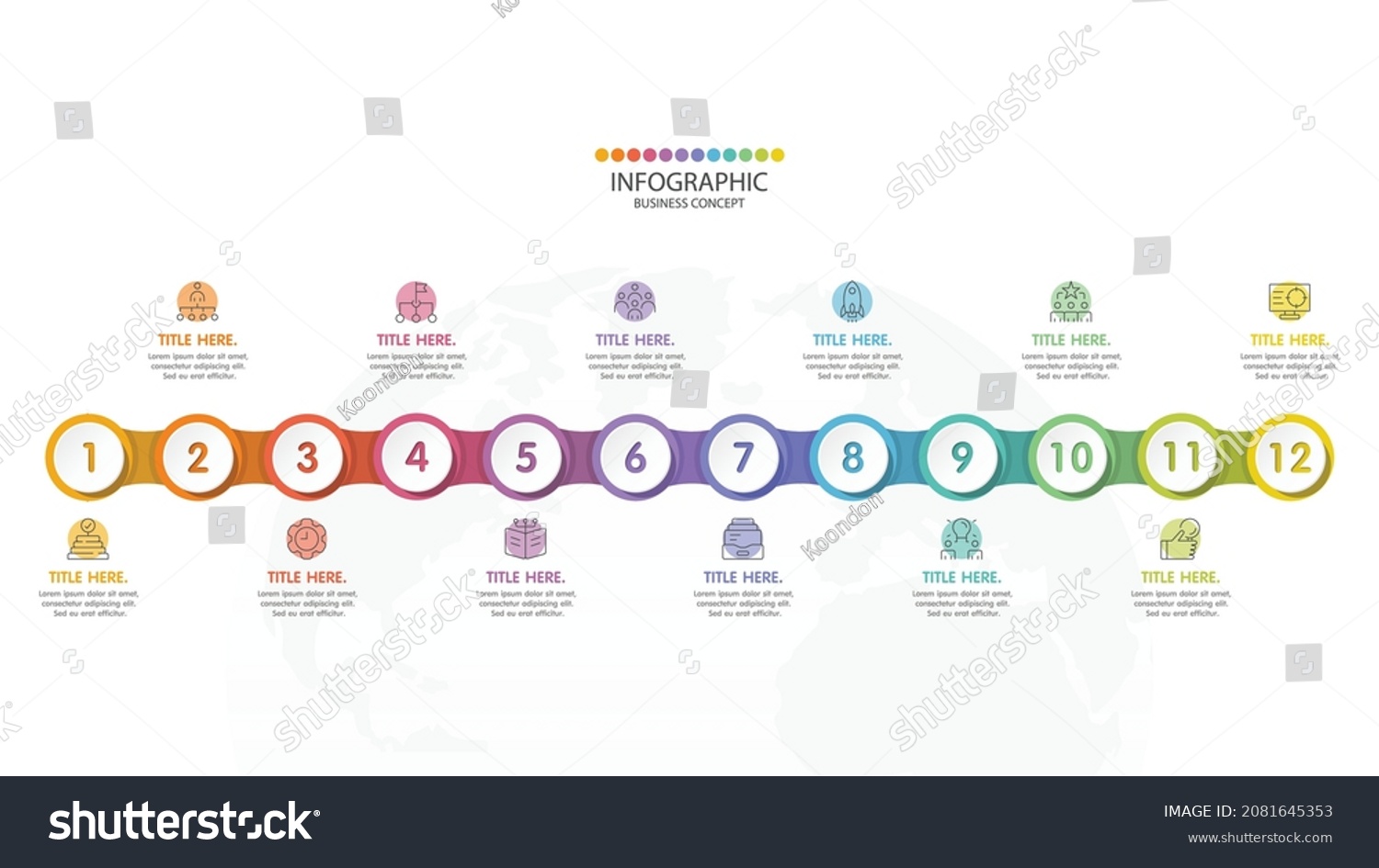 basic-timeline-infographic-template-12-steps-stock-vector-royalty-free