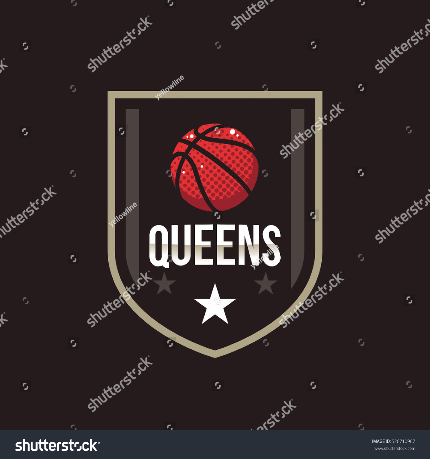 Basketball Logo American Logo Sport Stock Vector (Royalty Free ...