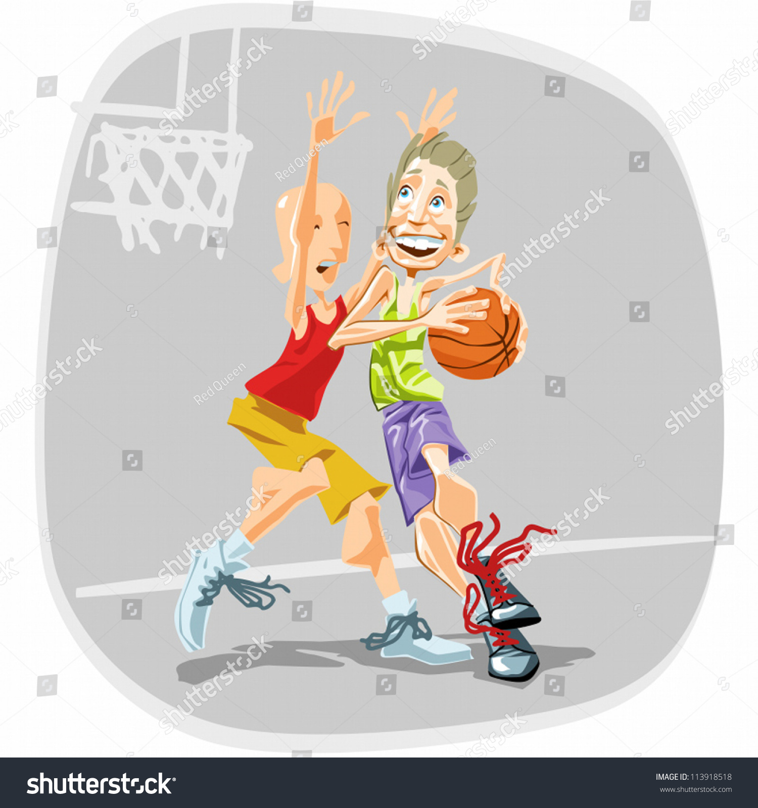 1 Basketball Player1 Images, Stock Photos & Vectors 