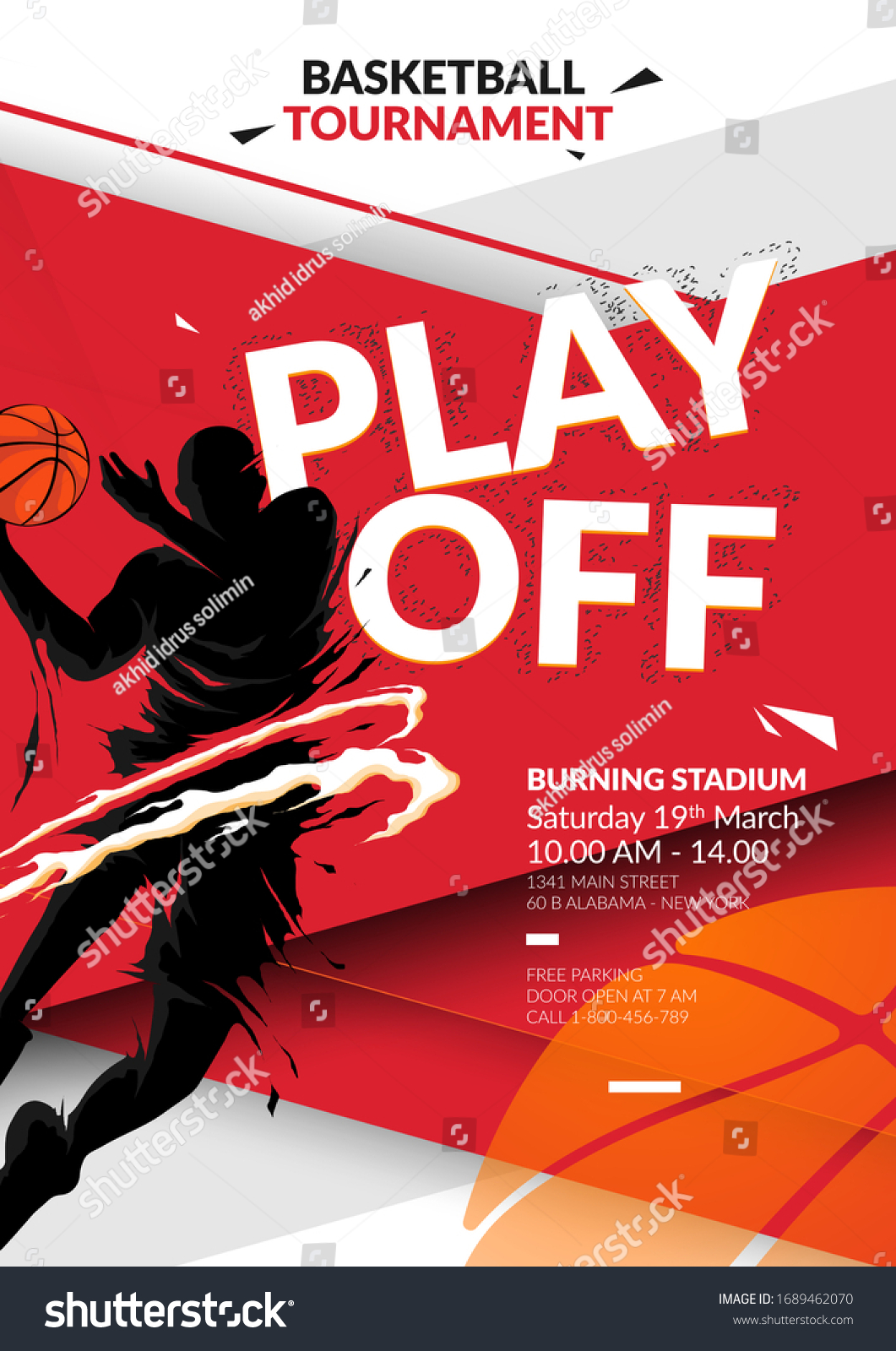 Free Basketball Tournament Flyer Template from image.shutterstock.com
