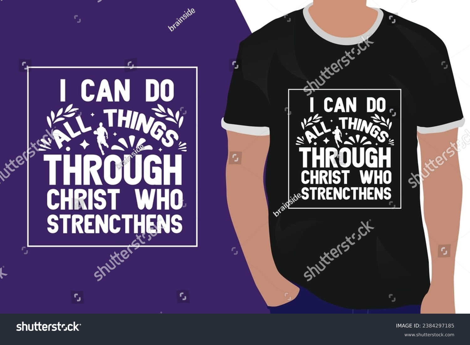 SVG of basketball typography graphic t shirt design i can do all things through christ who strencthens
 svg