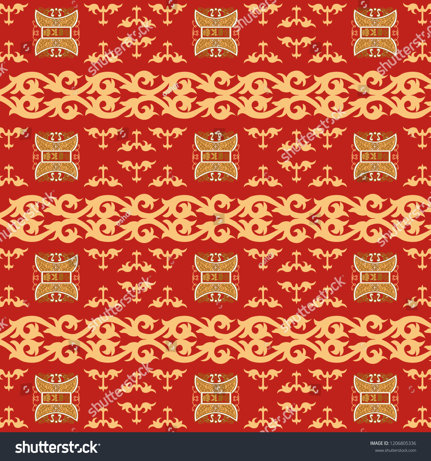 SVG of Batik Aceh. Traditionl art pattern from the province of Aceh. Indonesia svg