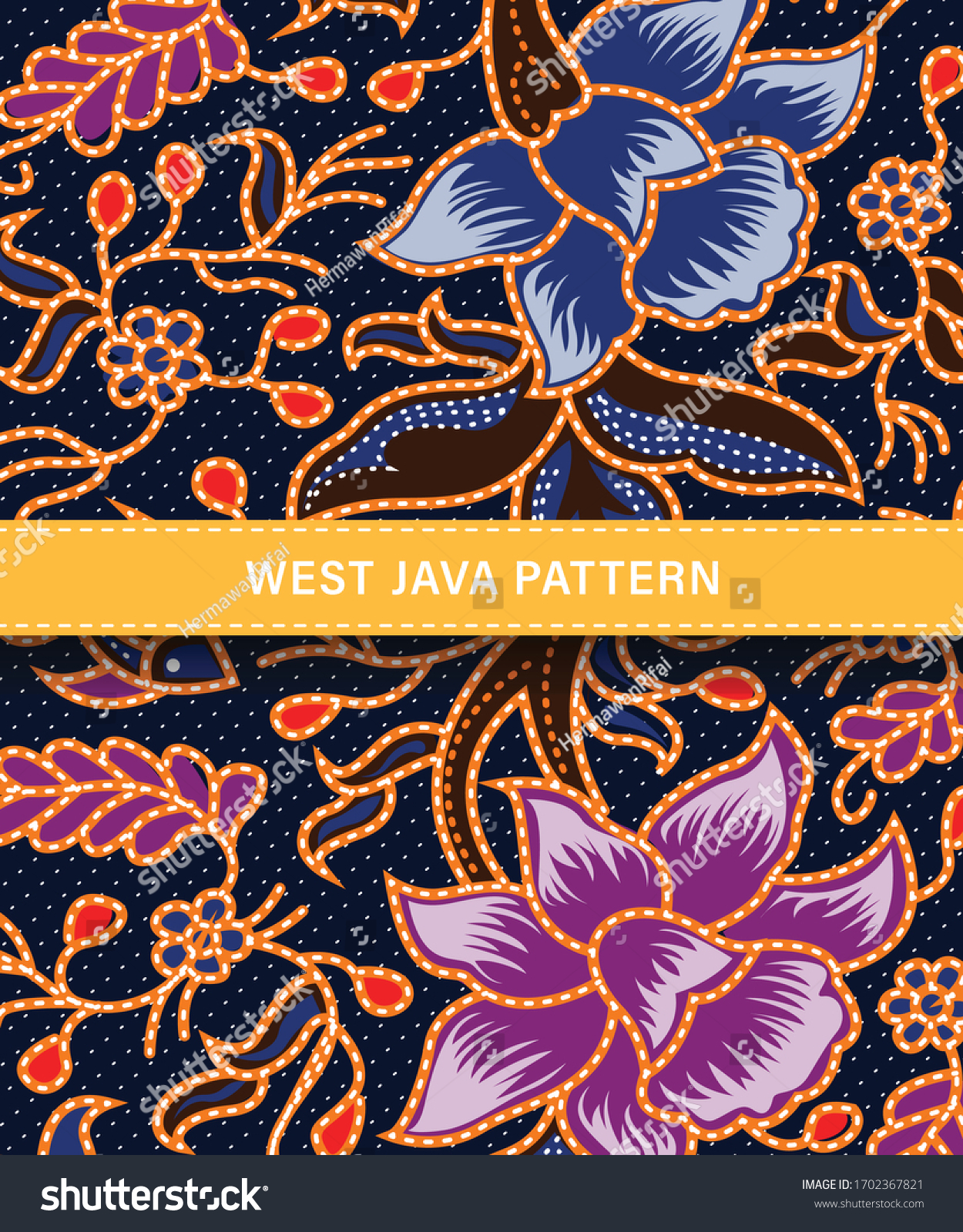 SVG of Batik jawa barat is a traditional pattern from indonesia for textile and background design svg